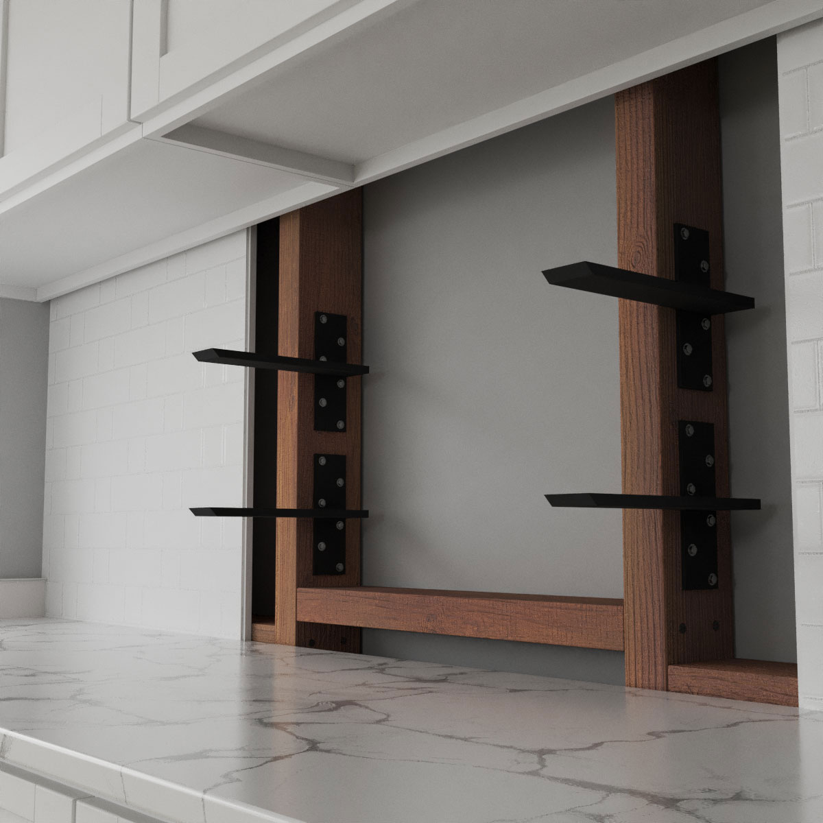 Ekena Millwork BKTM02X22FWPBL Mending-Plates-Brackets-Braces - View #8