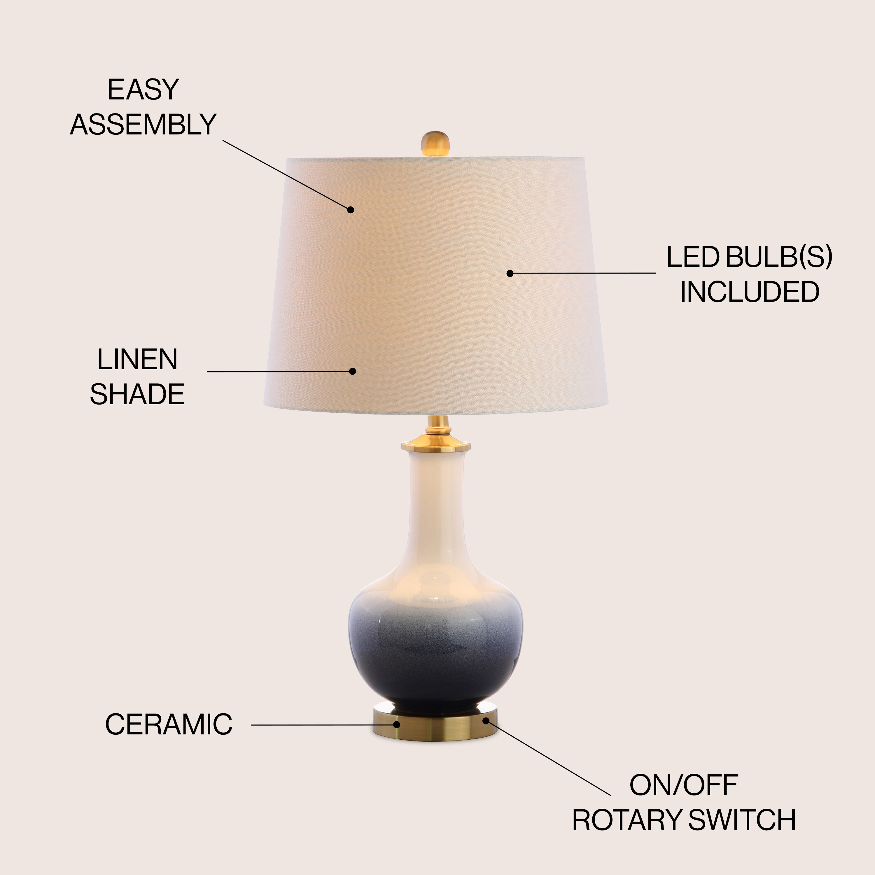 JONATHAN  Y JYL3019A Table-Lamps - View #3