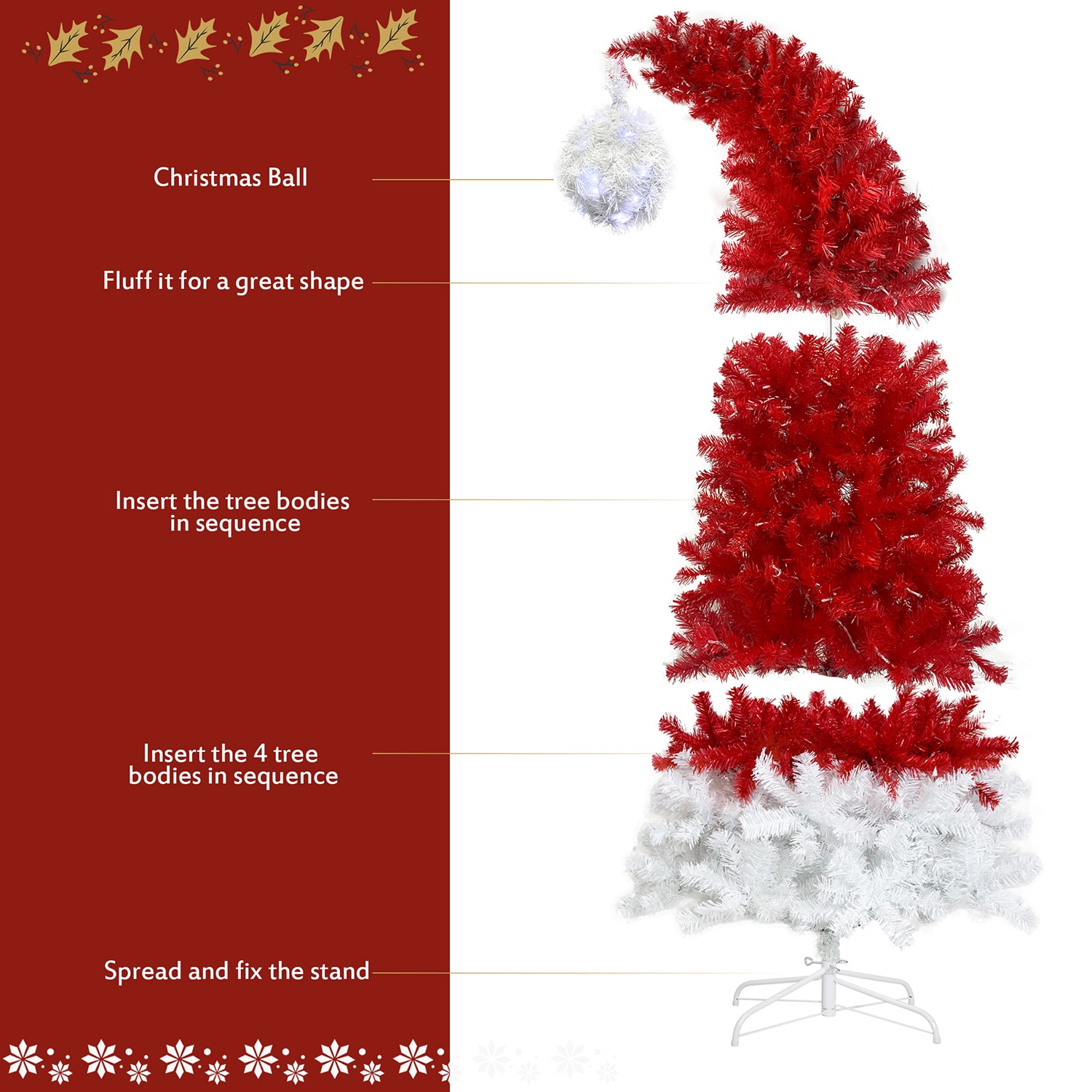 Bybafun YA0500025 Artificial-Christmas-Trees - View #17