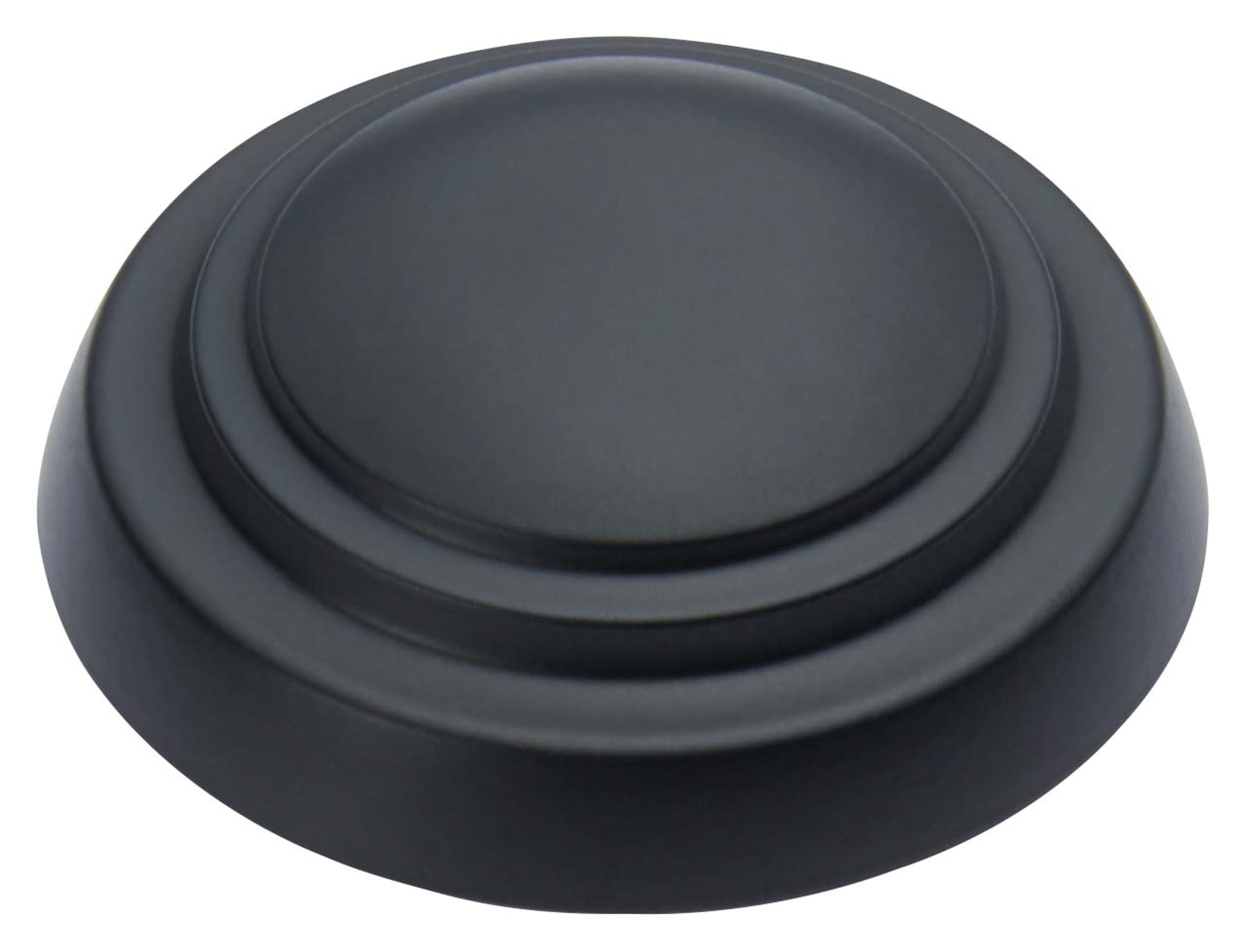 Coal Black Metal LED Ceiling Fan Light Kit