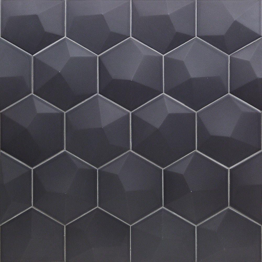 Artmore Tile David 25-Pack Dark Gray 6-in x 8-in Matte Ceramic ...