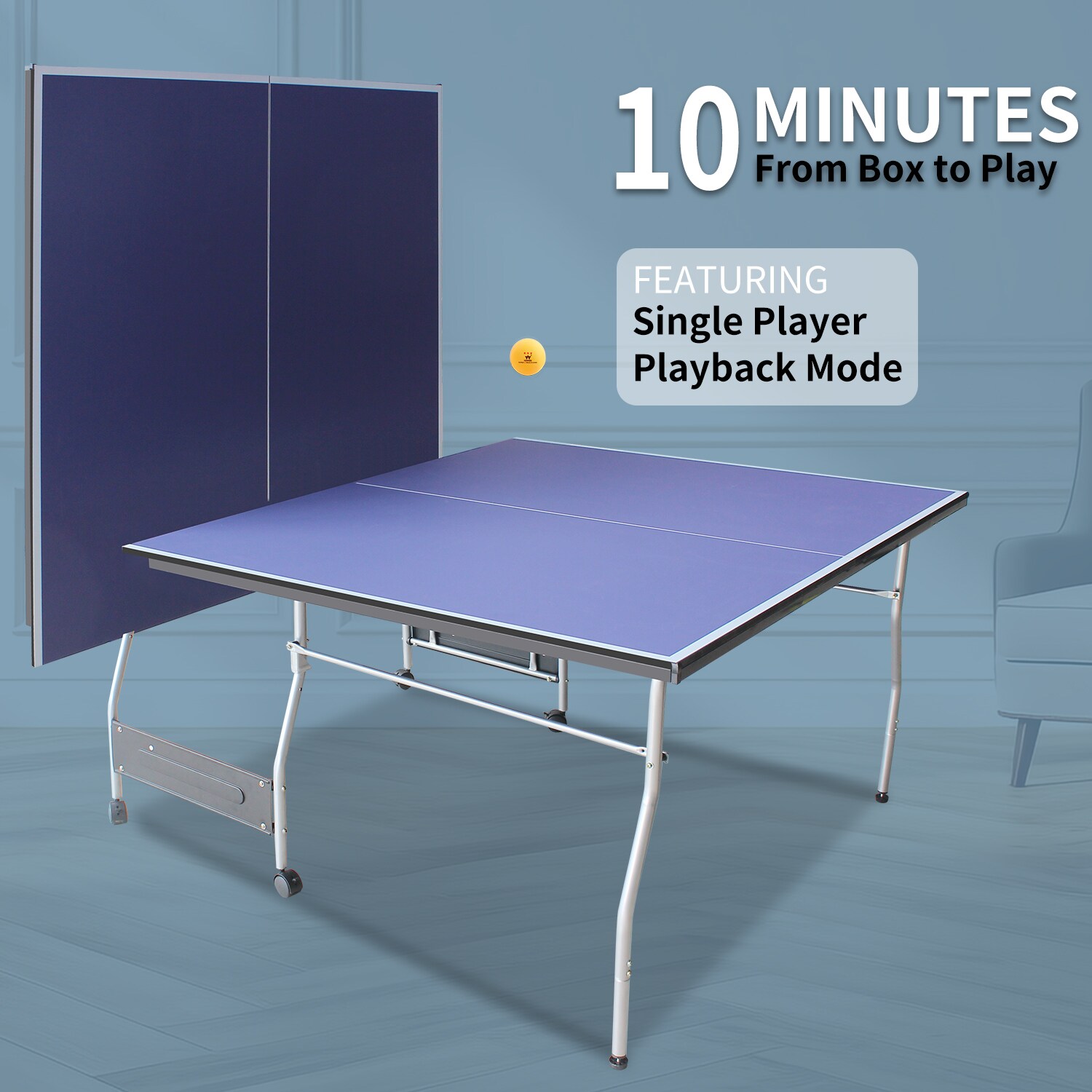 Siavonce XH70AAC Ping-Pong-Table - View #7