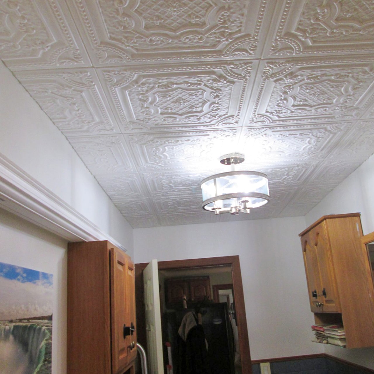 From Plain to Beautiful in Hours DCT04WM-24X24-10 Ceiling-Tile - View #5