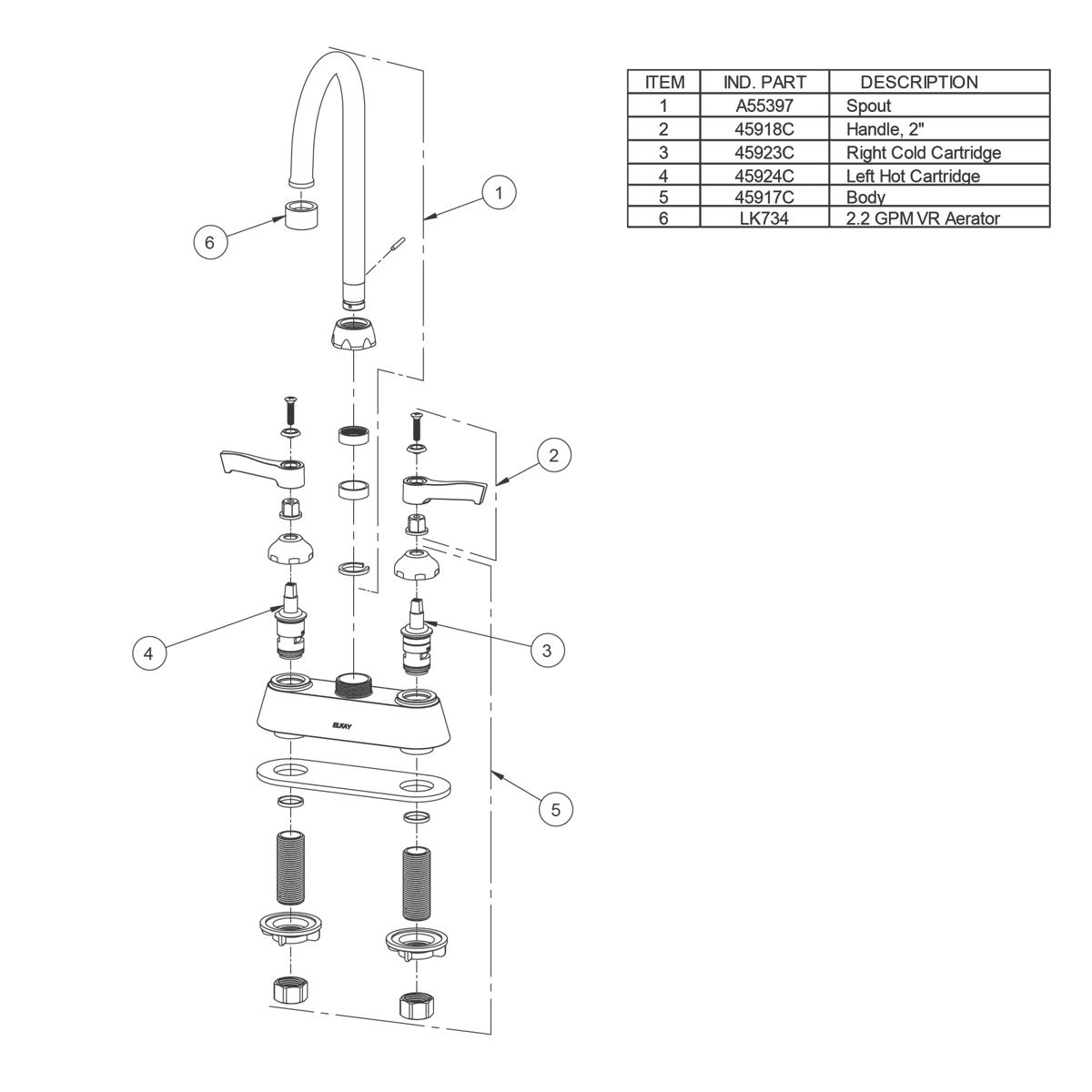 Elkay LK406GN04L2 Kitchen-Faucets - View #5
