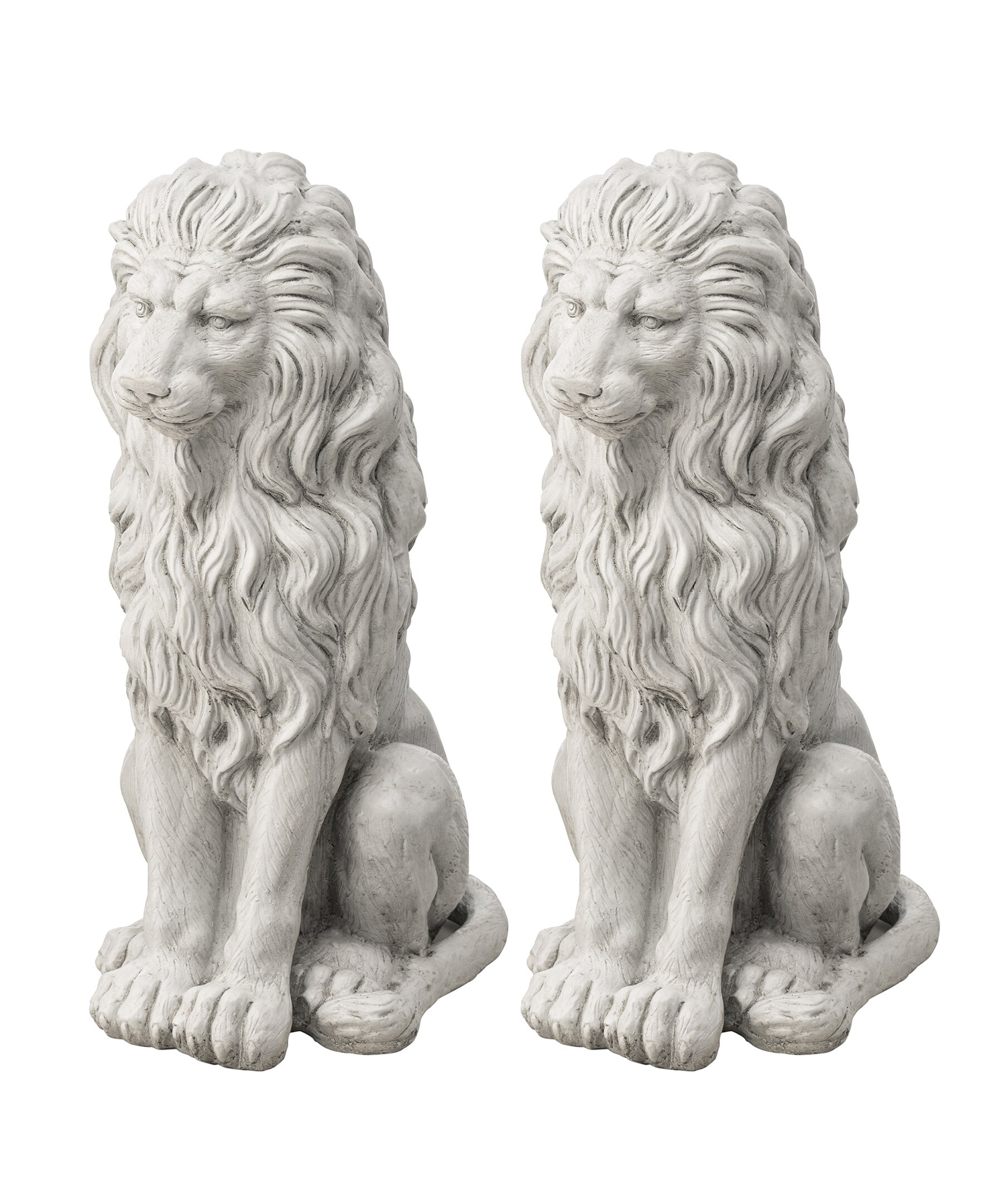 Glitzhome 2025400089 Garden-Statue - View #2