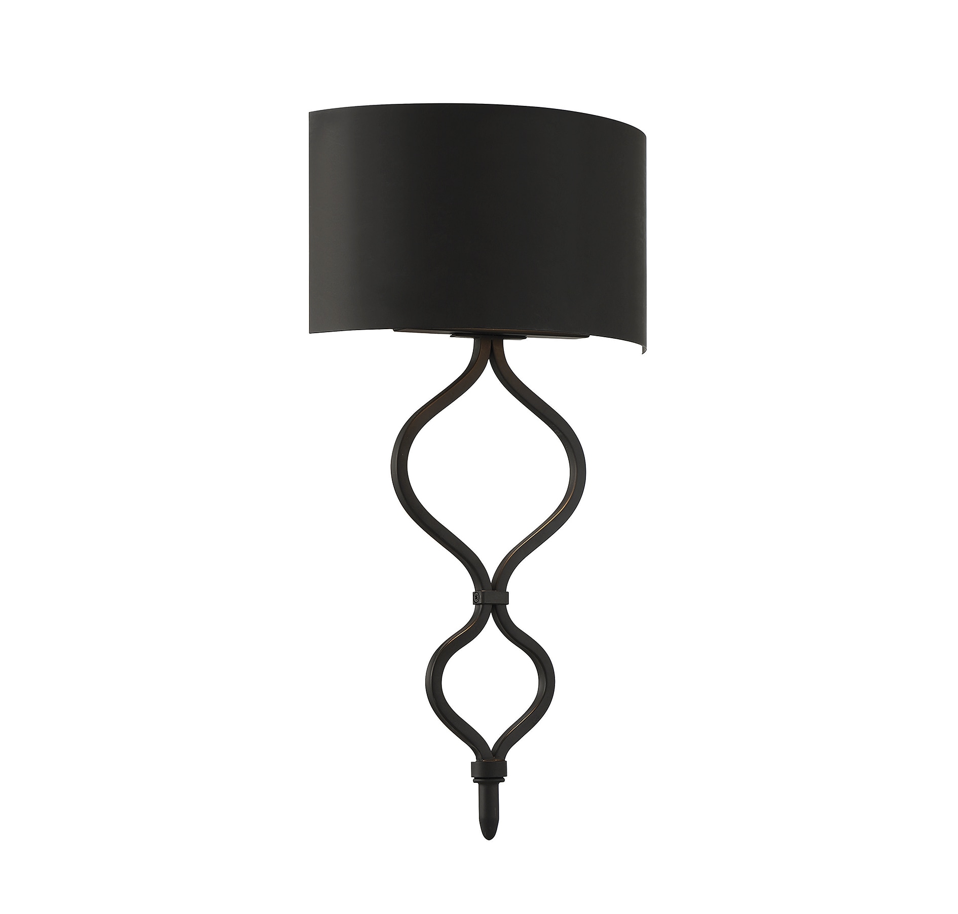 Savoy House Essentials 9-6520-1-89 Como 11-in W 1 -Light Matte Black Transitional Integrated LED Wall Sconce
