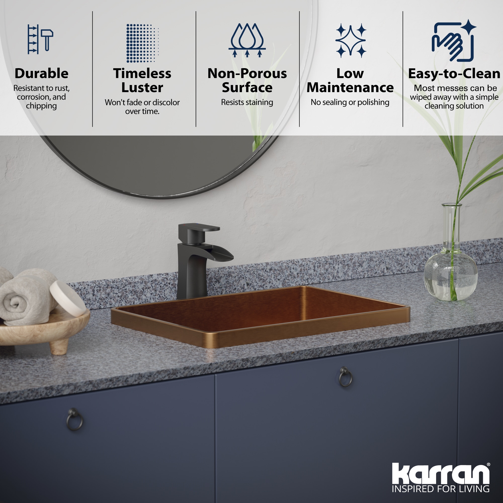 Karran CCT200BC Bath-Sink - View #5