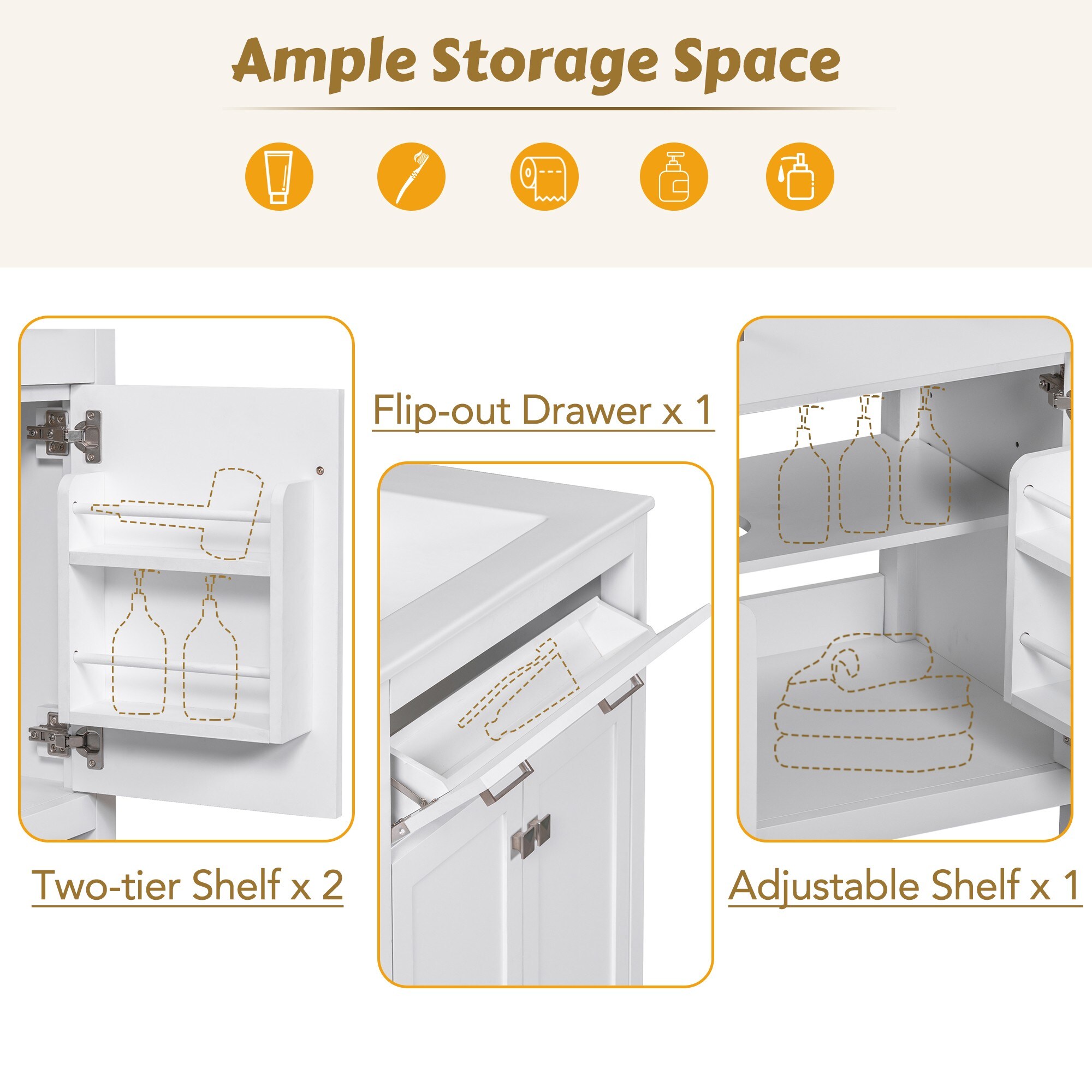 Dexmalle WF324045AAK Bath-Vanity-Combo - View #5