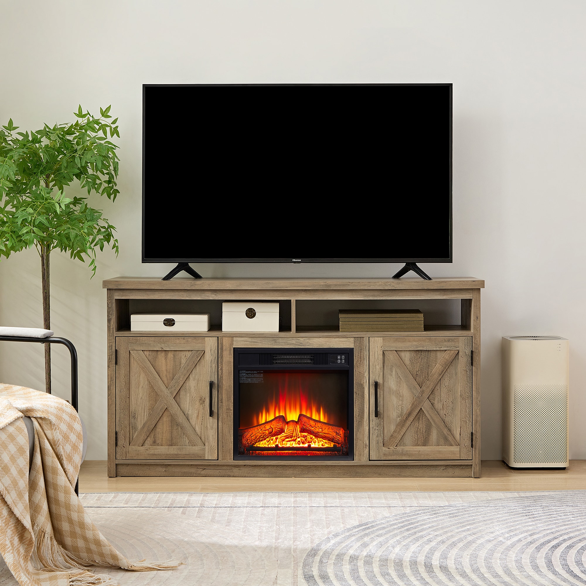 SINOFURN SYC500002GW Electric-Fireplaces - View #7