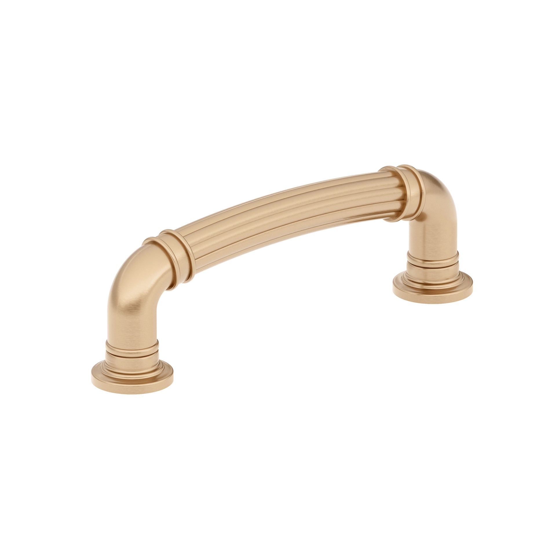 Richelieu BP881896CHBRZ Casoria 3-3/4-in , 96mm Center to Center Champagne Bronze Arch Handle