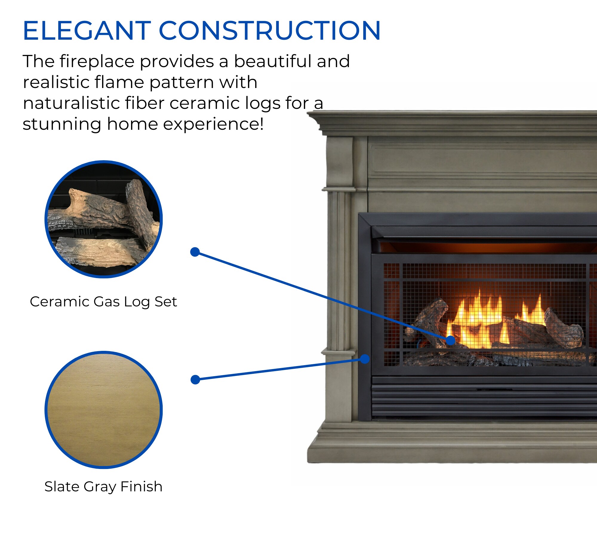 Duluth Forge DFS-300R-2GR Gas-Fireplaces - View #2