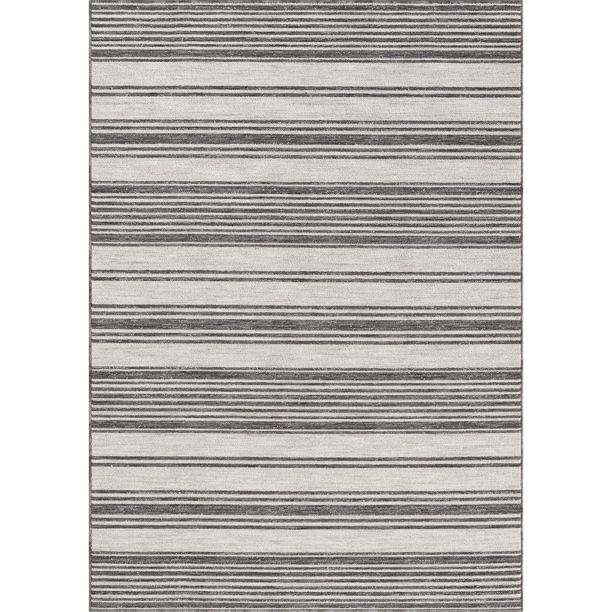 Winona 5' x 7' Ivory Wool and Synthetic Reversible Rug
