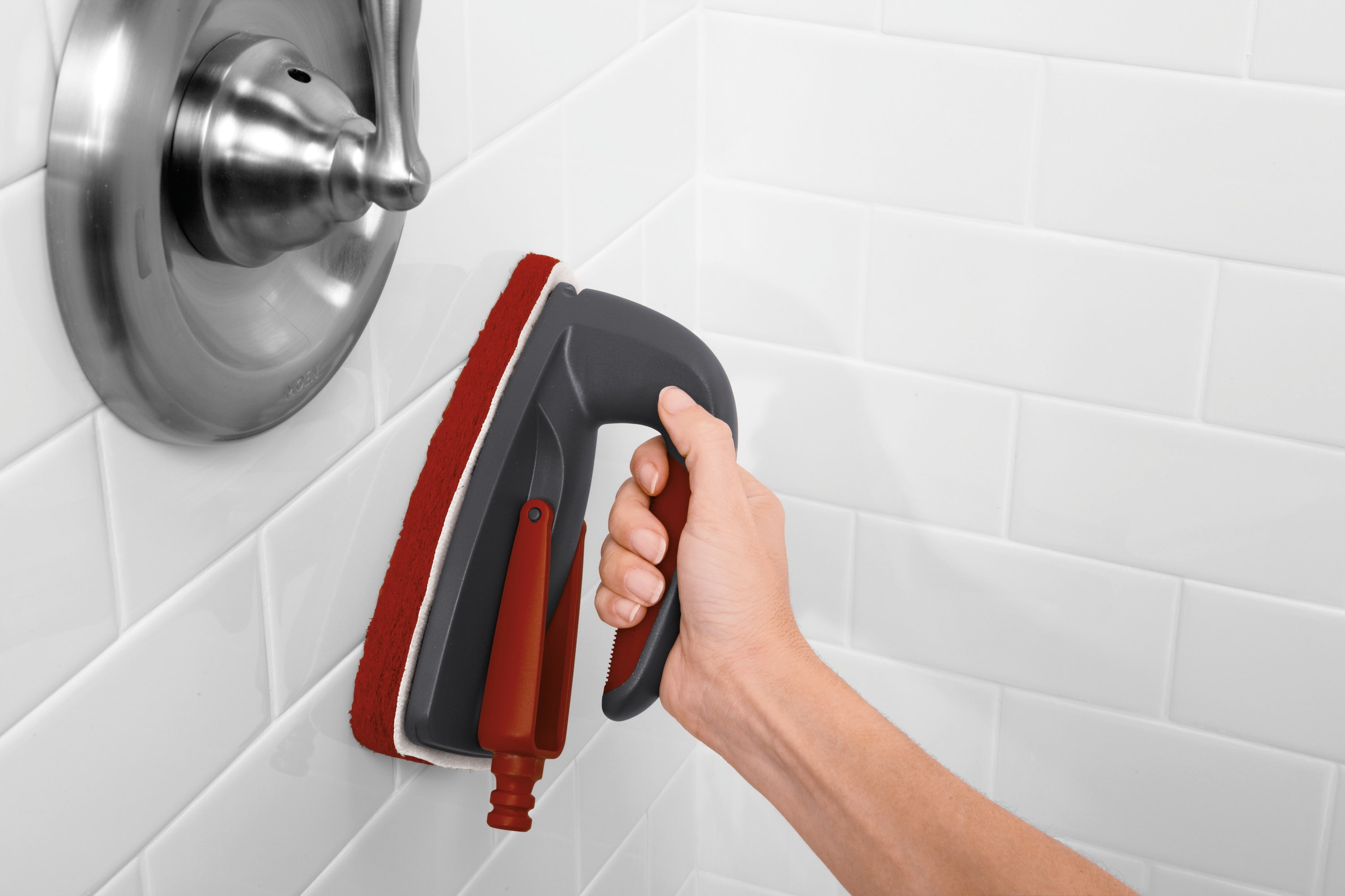 Rubbermaid Reveal 2-In-1 All Purpose Scrubber With Non-Scratch Scouring Pad