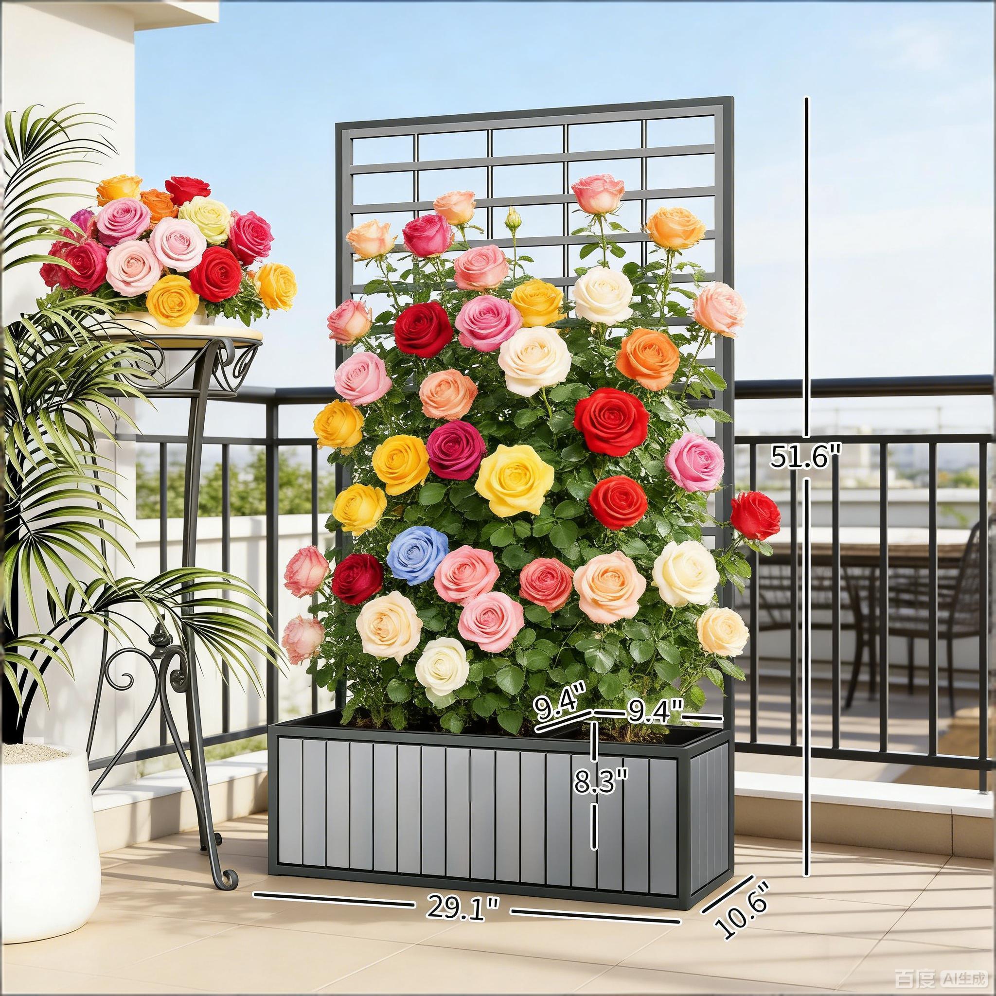 Blisstyle PP157 Planter-Window-Box - View #4