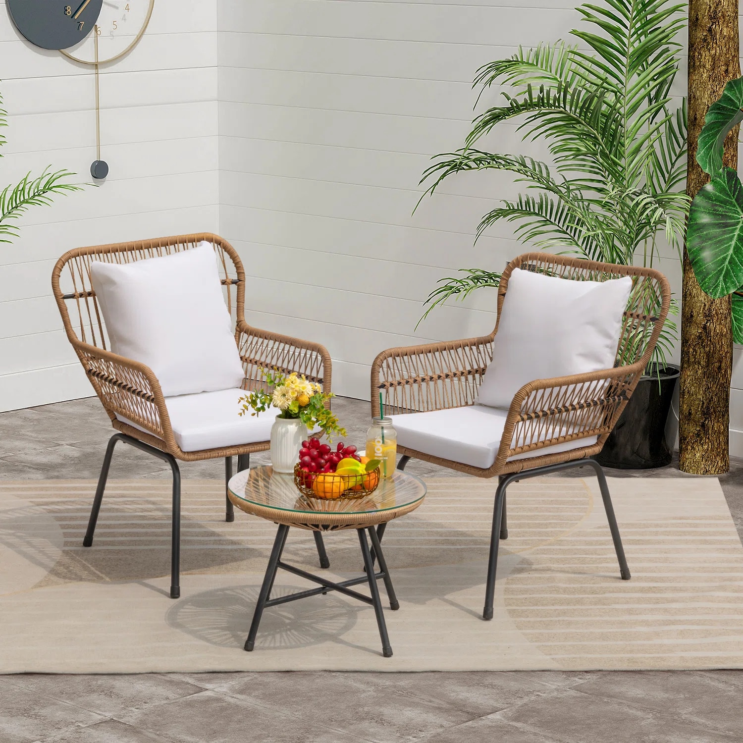 Vineego LS-LCRF22-0130-82 Patio-Conversation-Sets - View #7