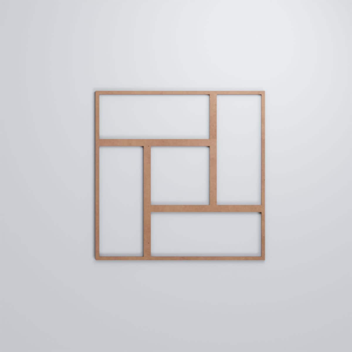 Ekena Millwork WALW24X24X0375SHFMF Wall-Panels - View #2