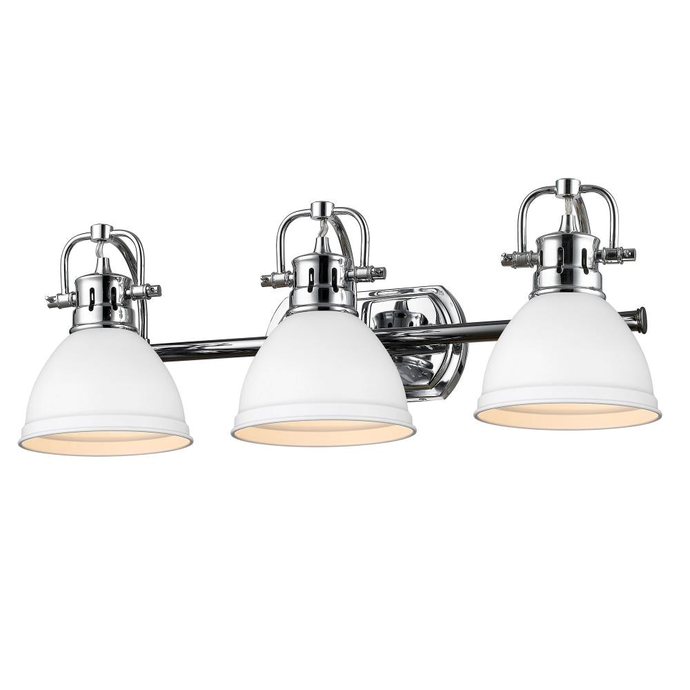 Golden Lighting 3602-BA3 CH-WHT b089995 - View #3