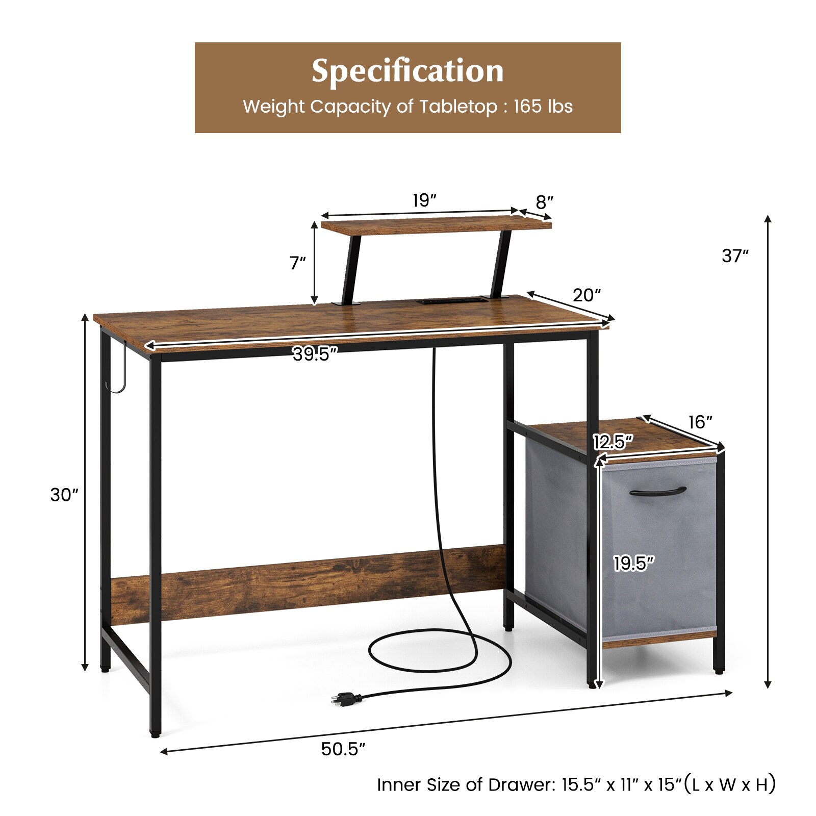 SUGIFT ZMLW014SUGHY319 desks - View #3