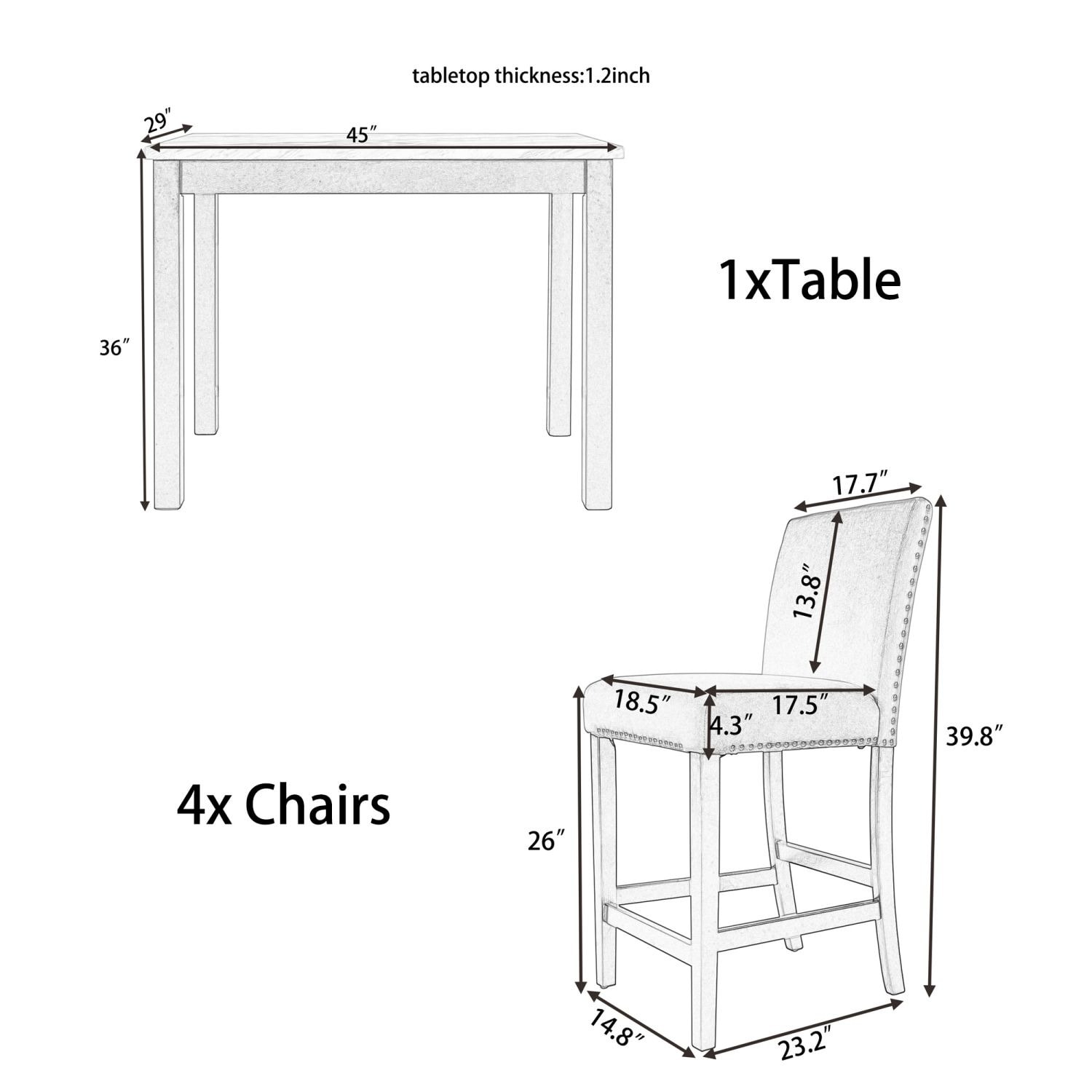 JASMODER SH000192AAP Dining-Sets - View #2