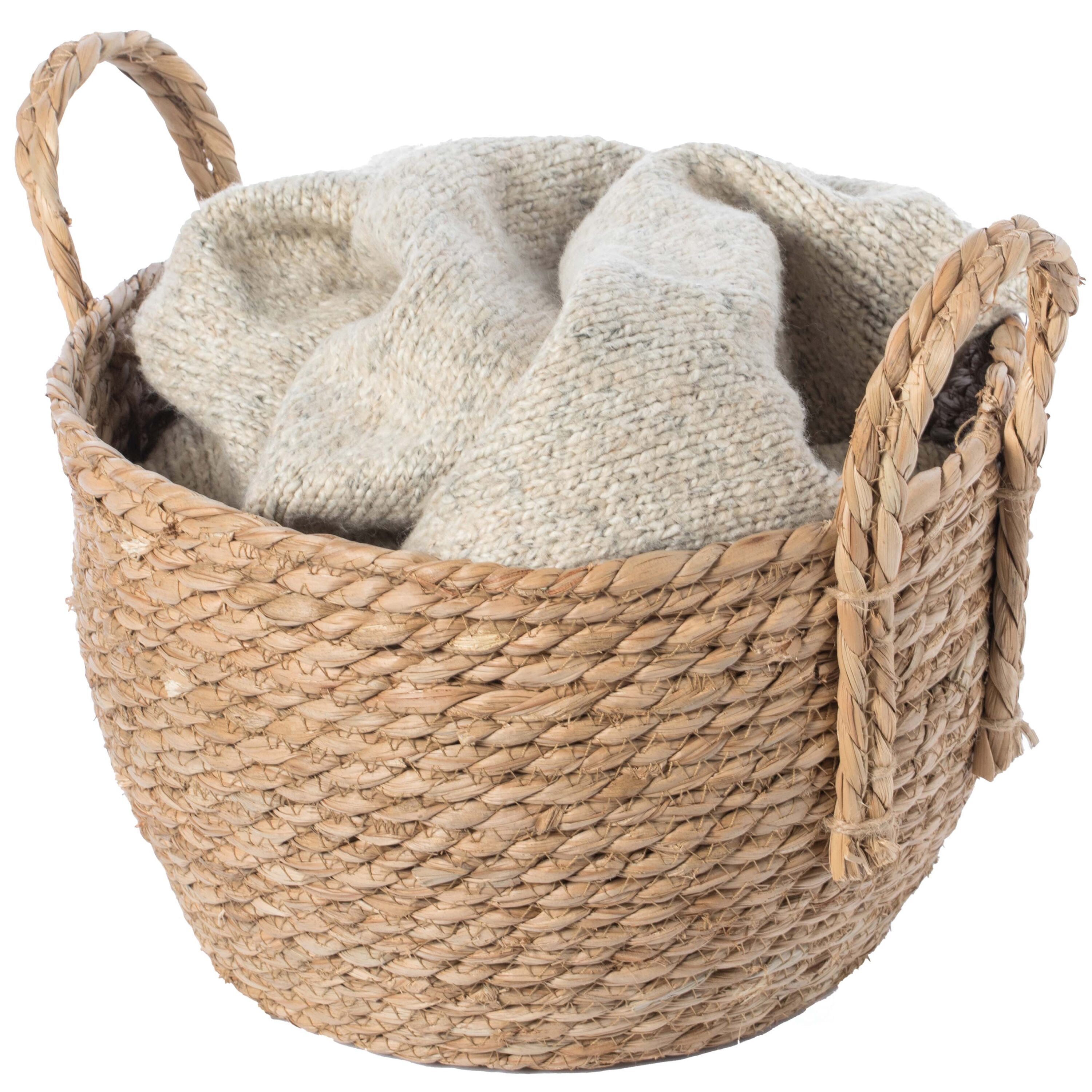 Vintiquewise Small Woven Storage Basket QI003835.S