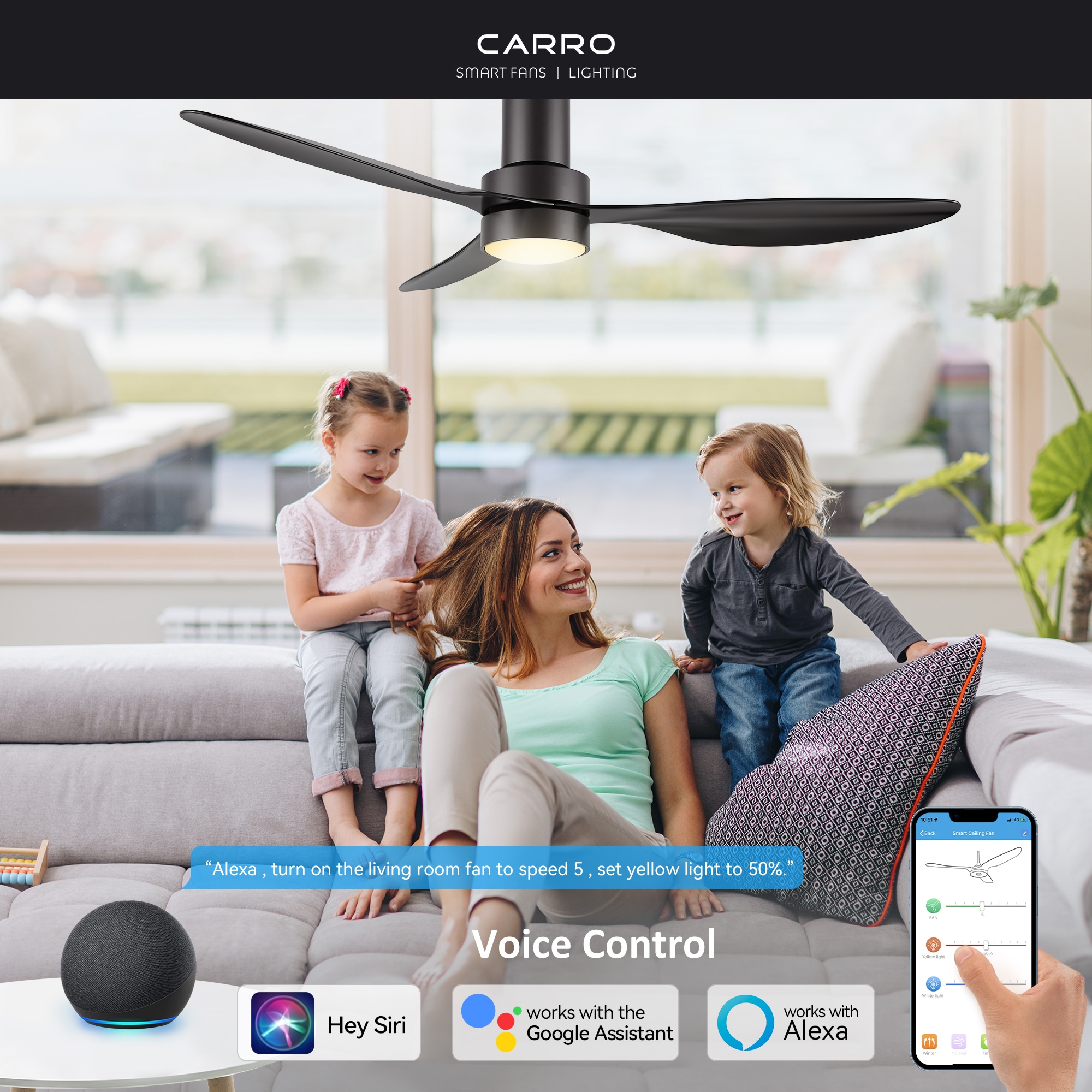 CARRO USA LS523N4-L11-B2-1-FM Ceiling-Fans - View #2