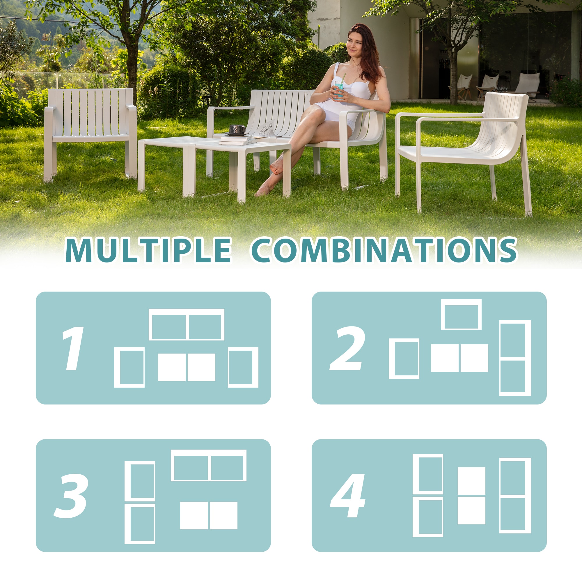 Werph LSP5W Patio-Conversation-Sets - View #5