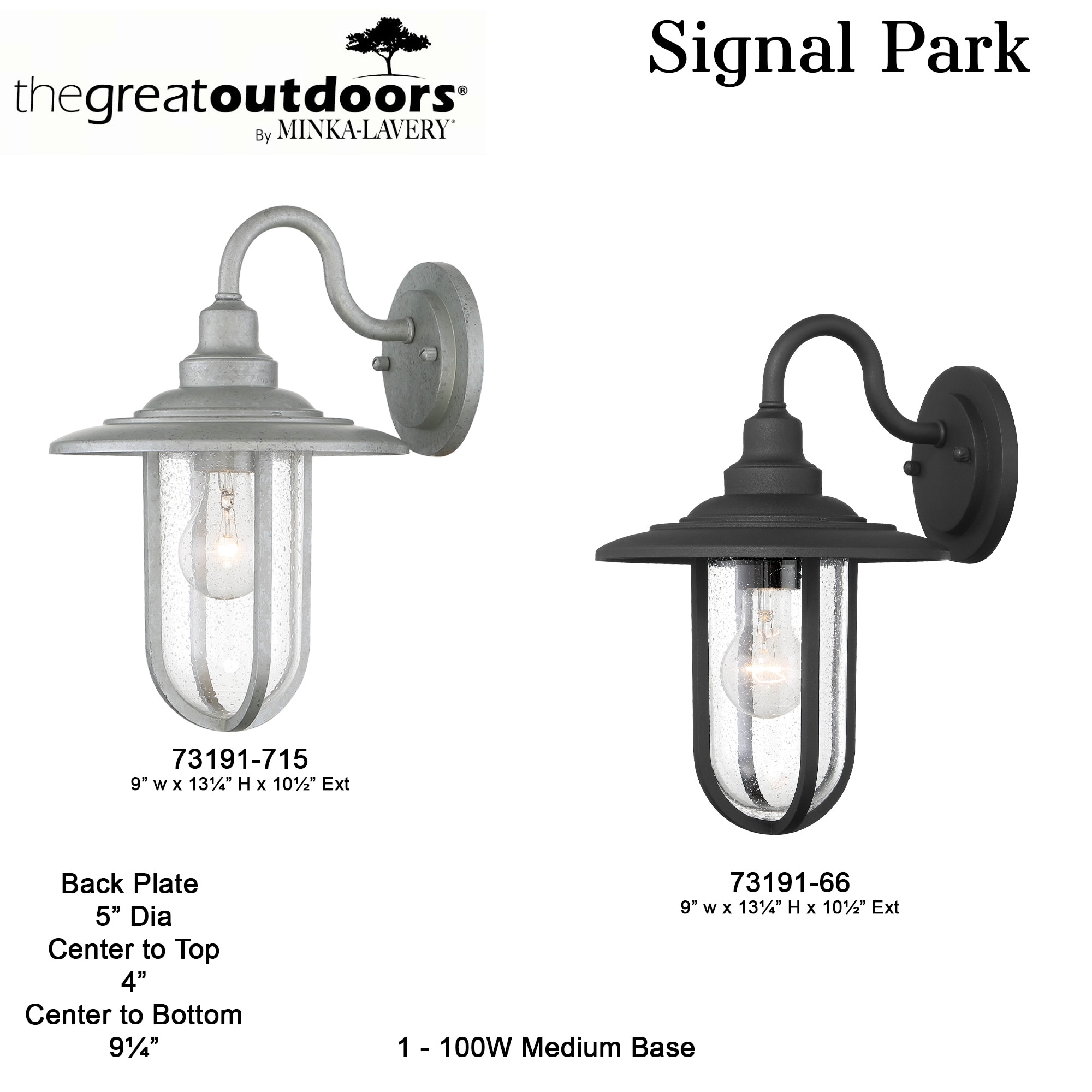 Minka Lavery 73191-66 Outdoor-Wall-Lighting - View #5