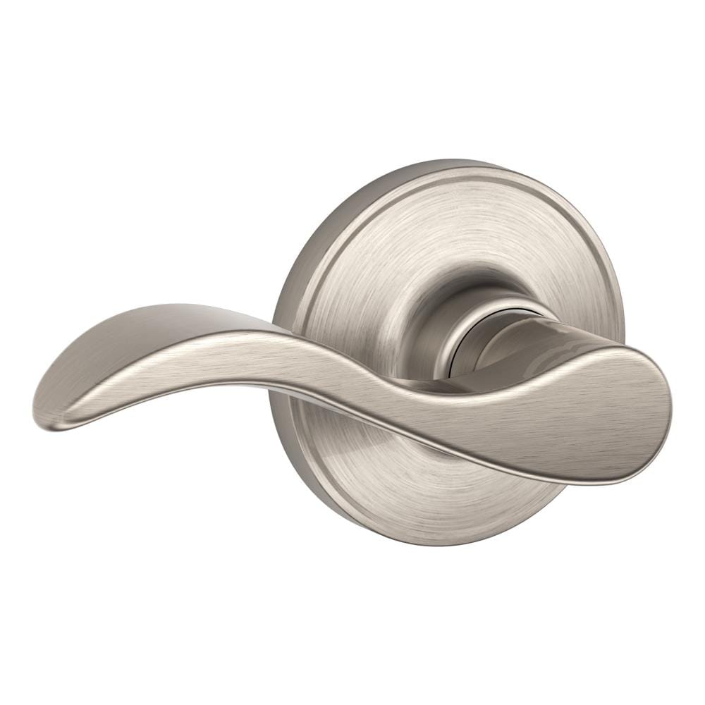 Dexter by Schlage J10 SEV 619 Dexter Seville Satin Nickel Universal Interior/Exterior Hall/Closet Passage Door Handle