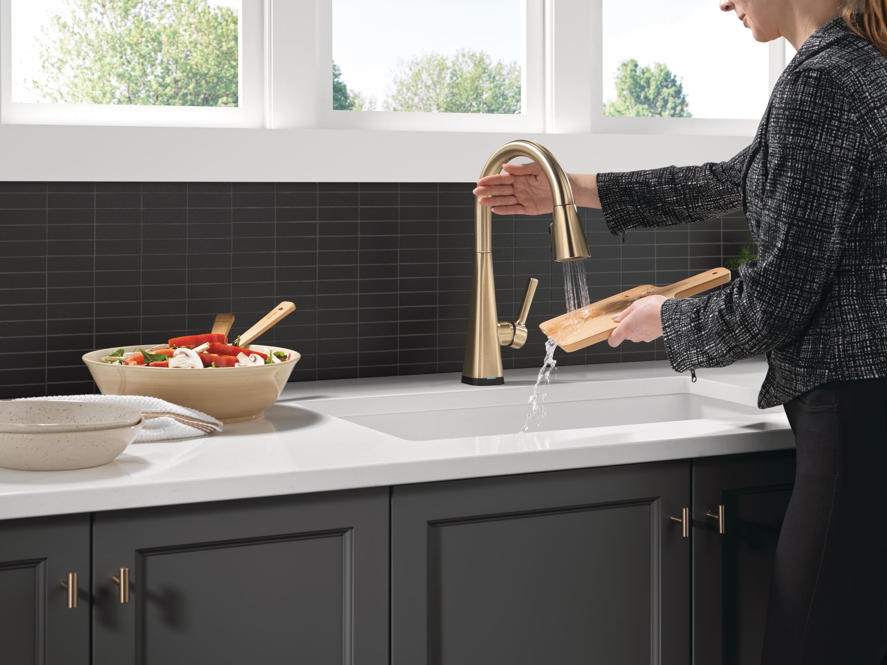 Delta 19802TLZ-CZ-DST Kitchen-Faucets - View #10