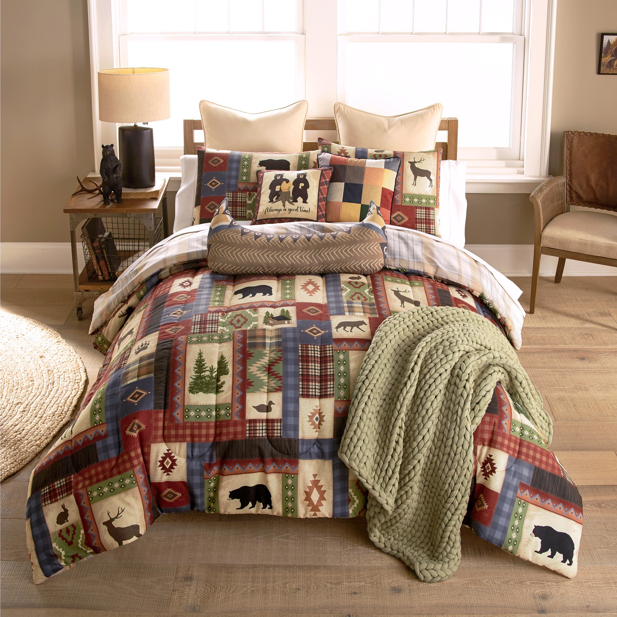 Donna Sharp 3 -Piece Forest Grove King Comforter Set