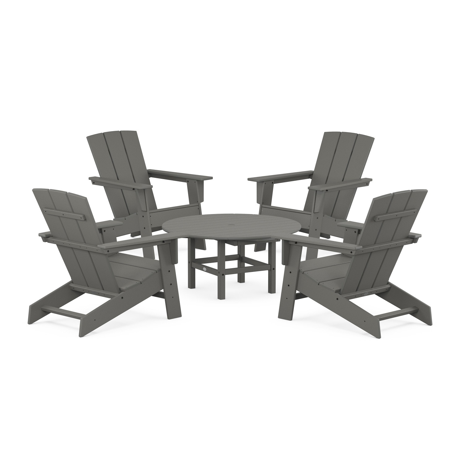 allen + roth by POLYWOOD PWS779-1-GY Patio-Conversation-Sets - View #2
