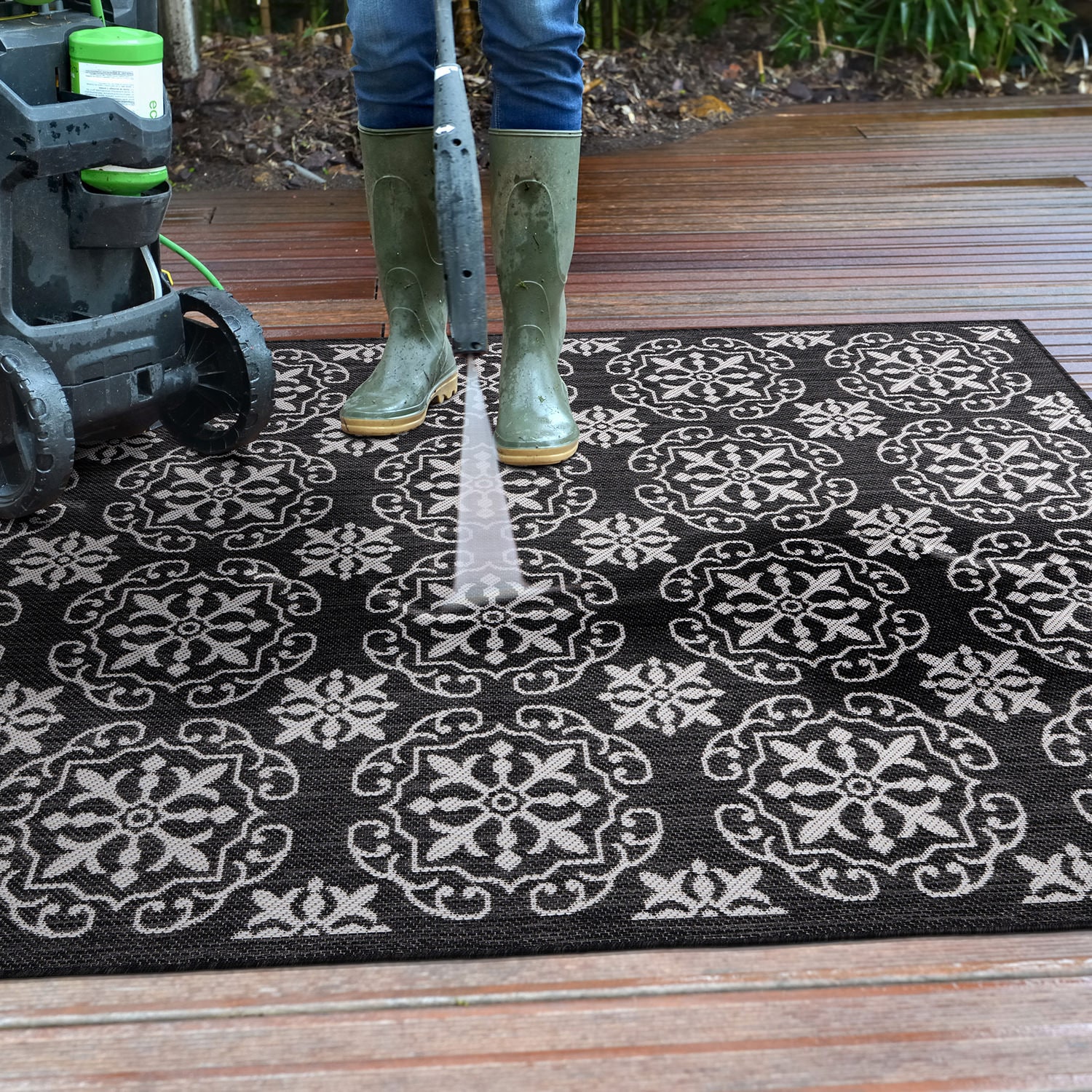 World Rug Gallery 119BLACK5X7 rugs - View #11