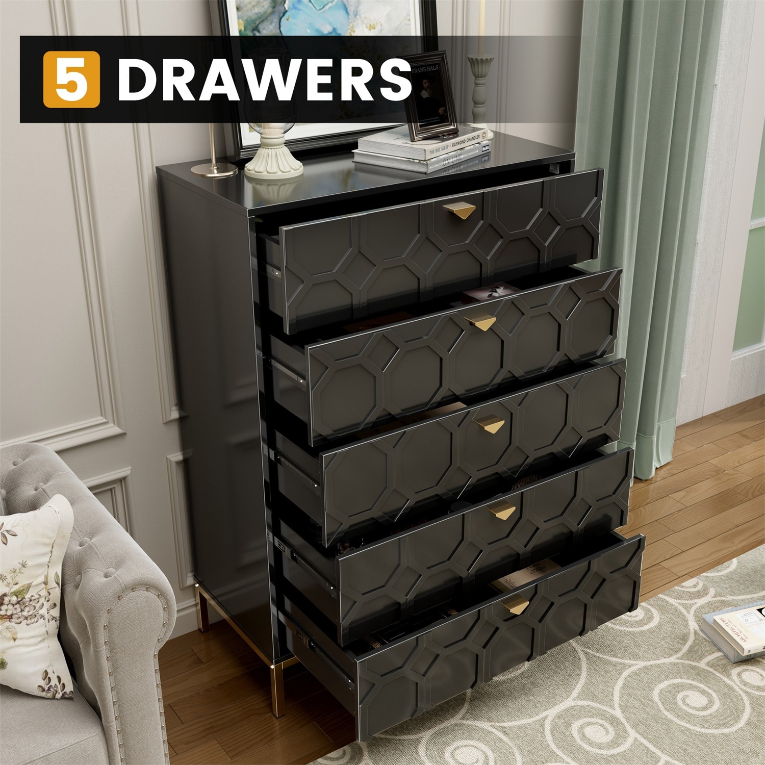 Mondawe MO-JH-009015-BK chests - View #5