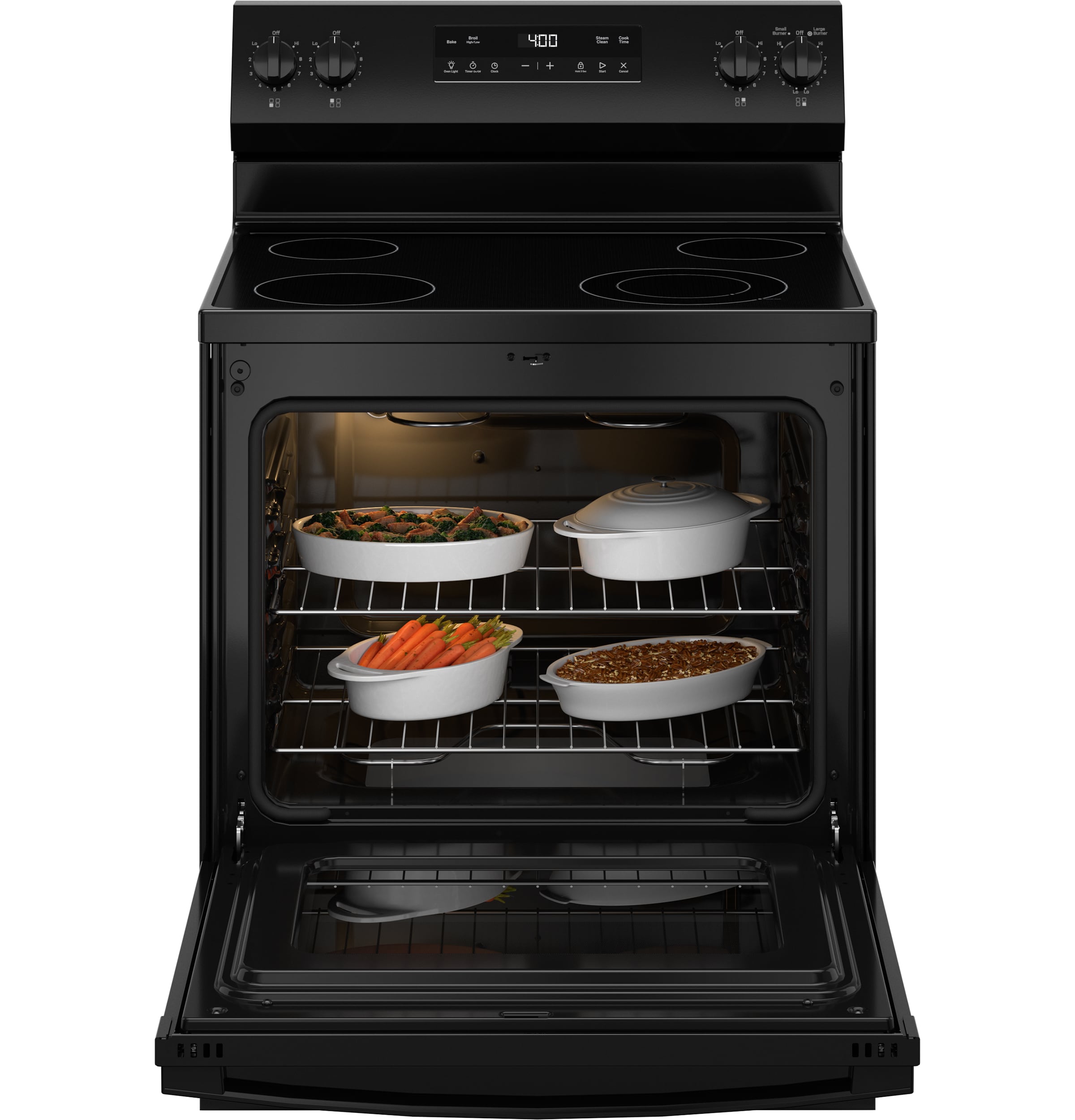 GE GRF400SVBB Freestanding-Electric-Ranges - View #2
