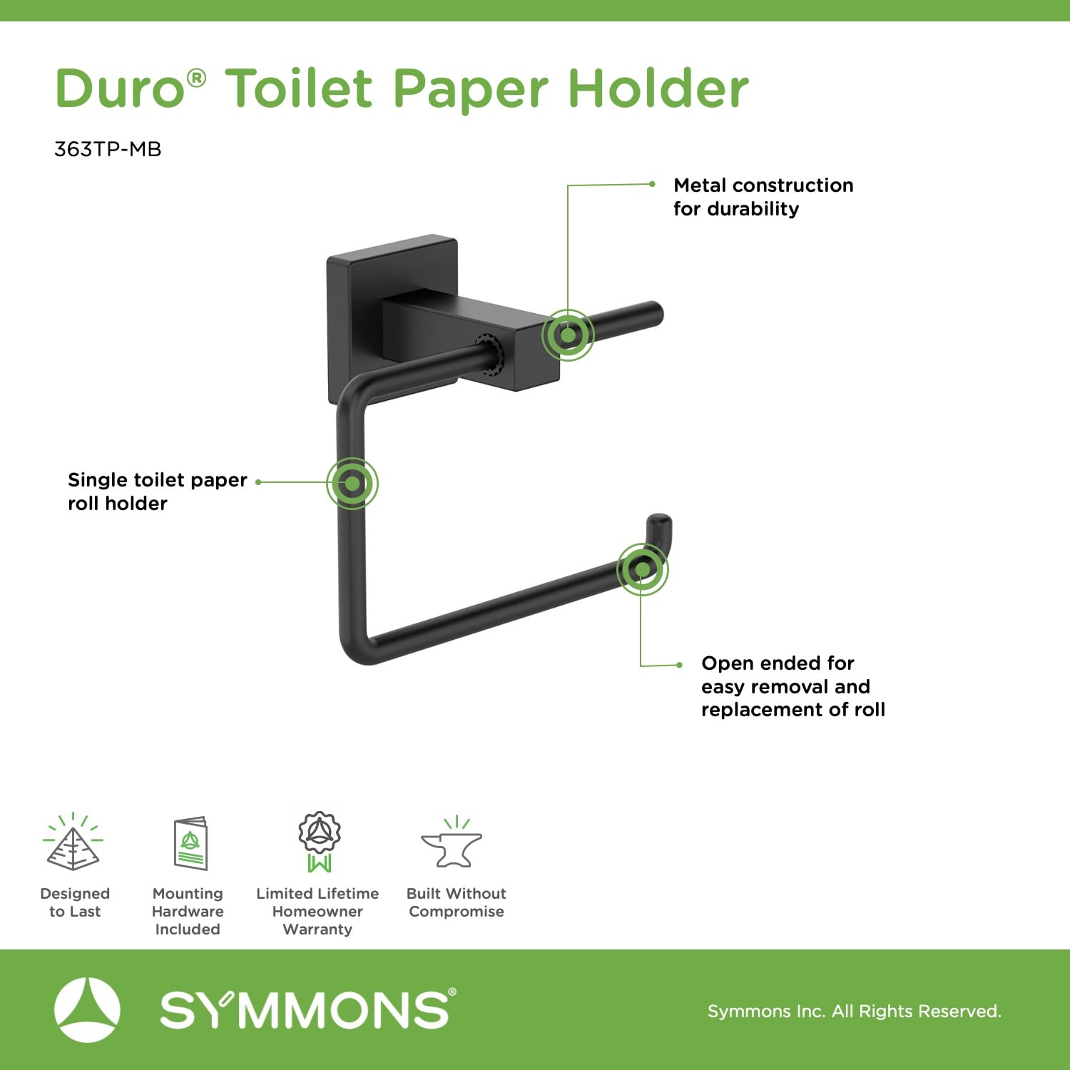 Symmons 363TP-MB d060360 - View #4
