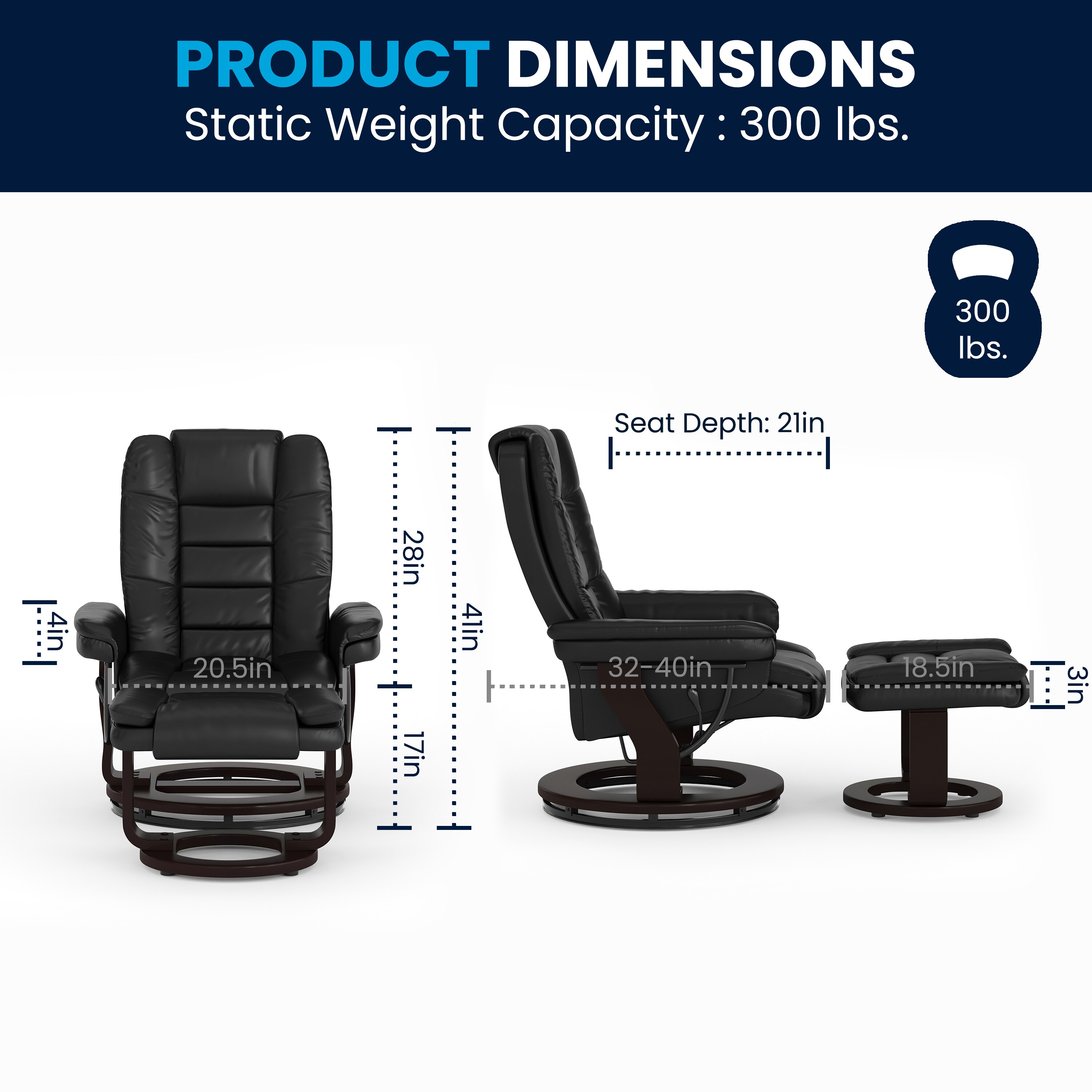 Flash Furniture 847254015684 recliners - View #8
