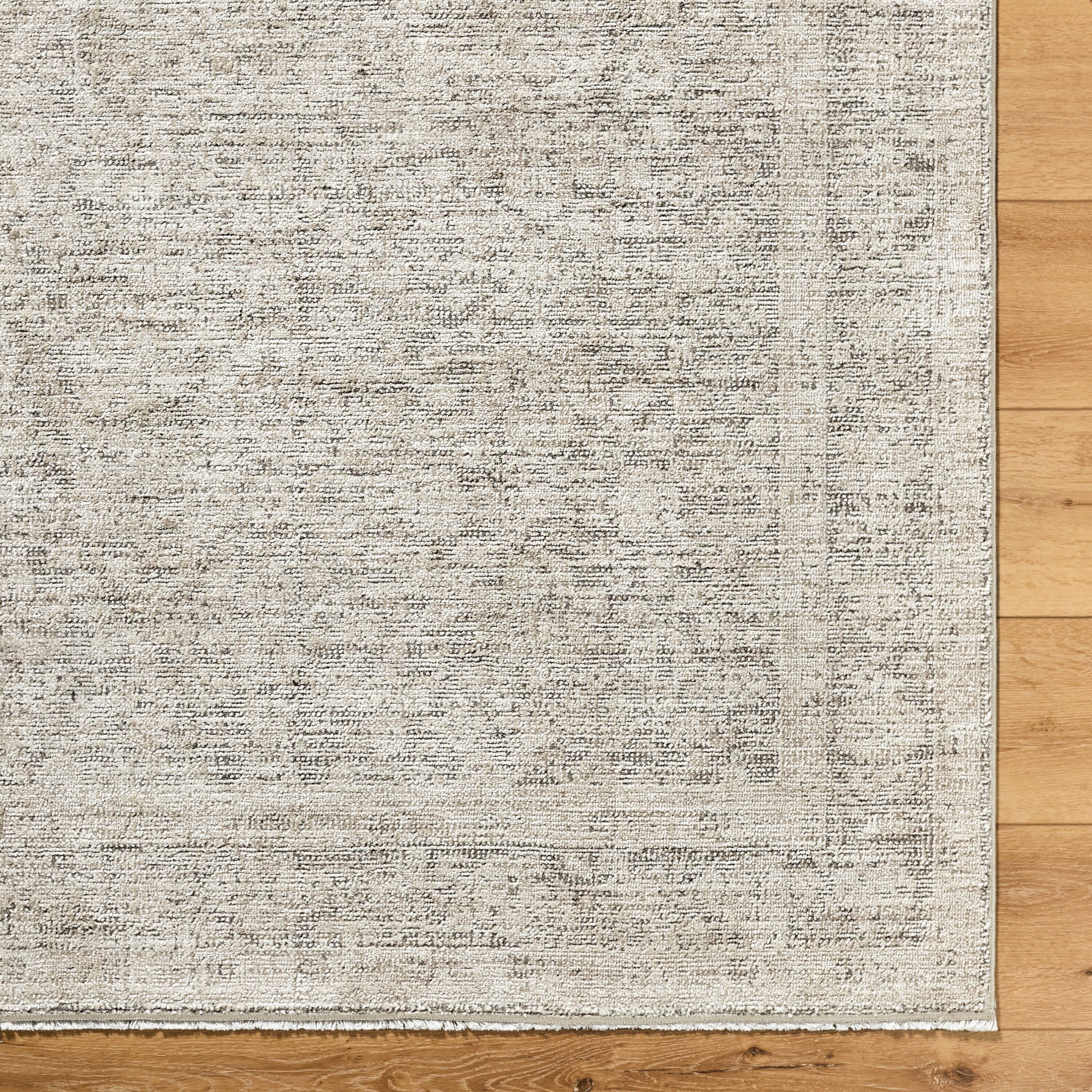 Maria Elena Gray Synthetic Rectangular Area Rug