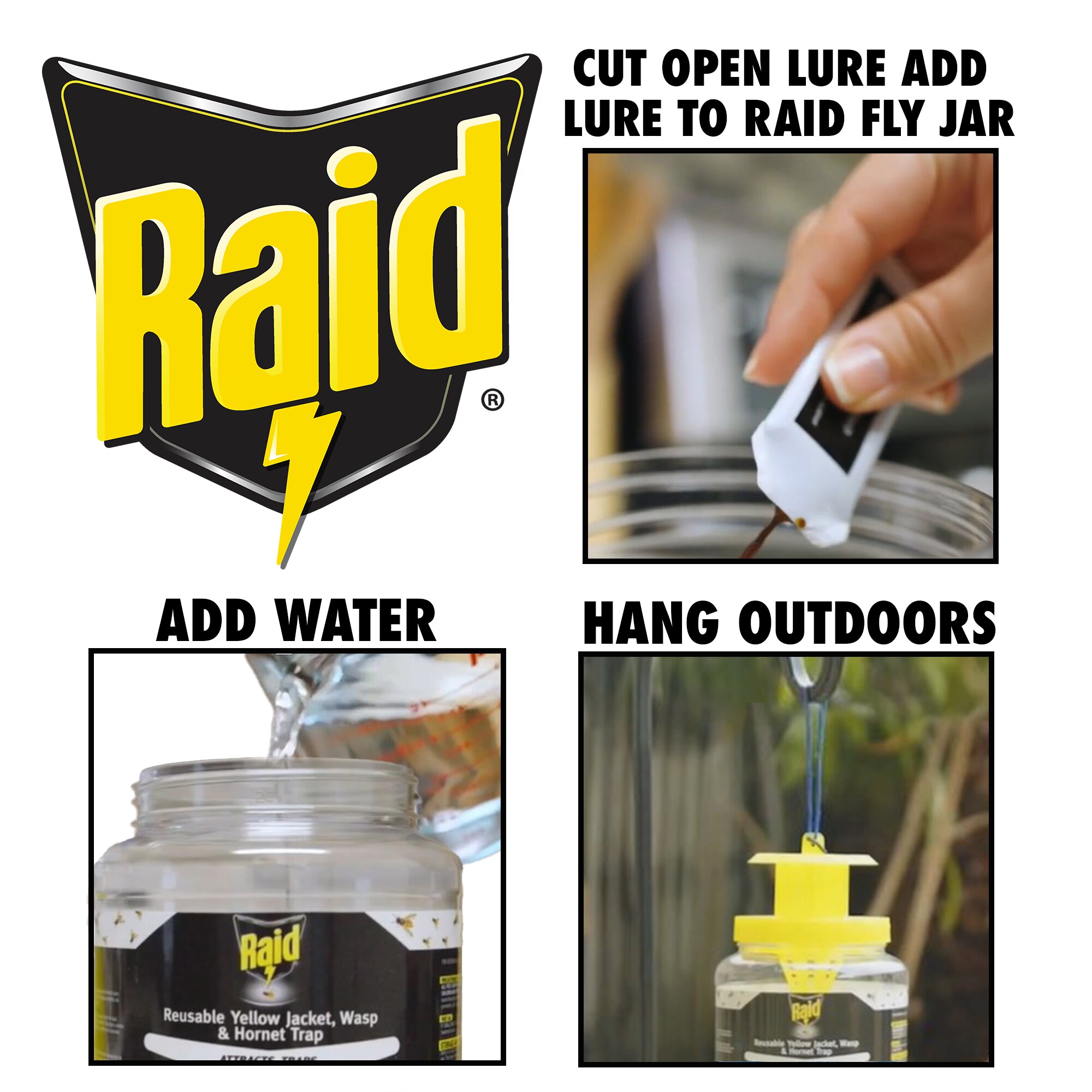 Raid RAID-WASPJAR repellents - View #3