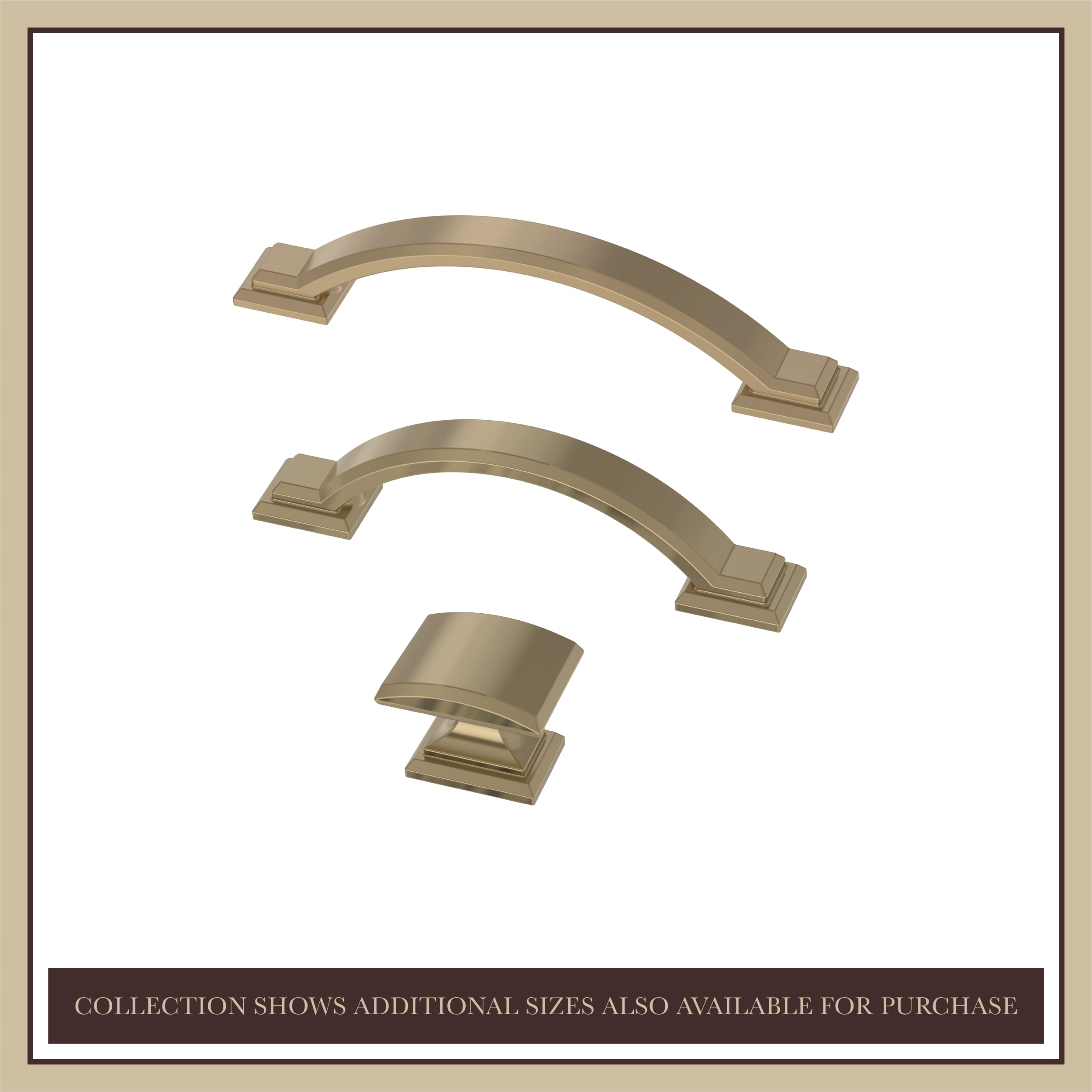 allen + roth P43804W-CZ-K1 Cabinet-Pulls - View #3