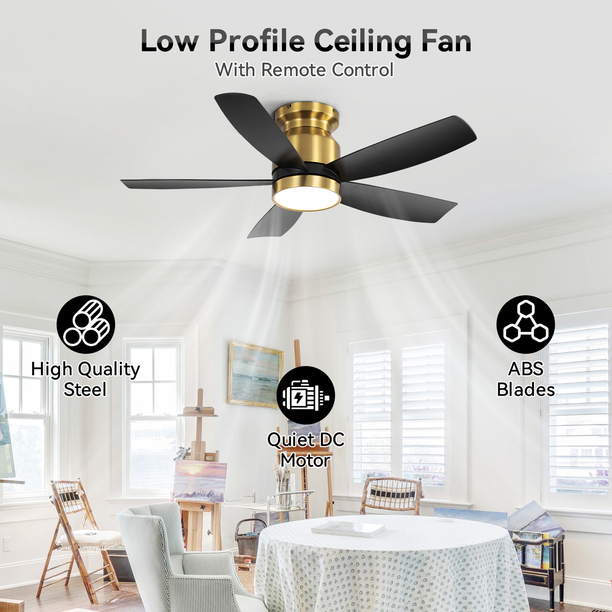 SINOFURN SYB510063BK Ceiling-Fans - View #6
