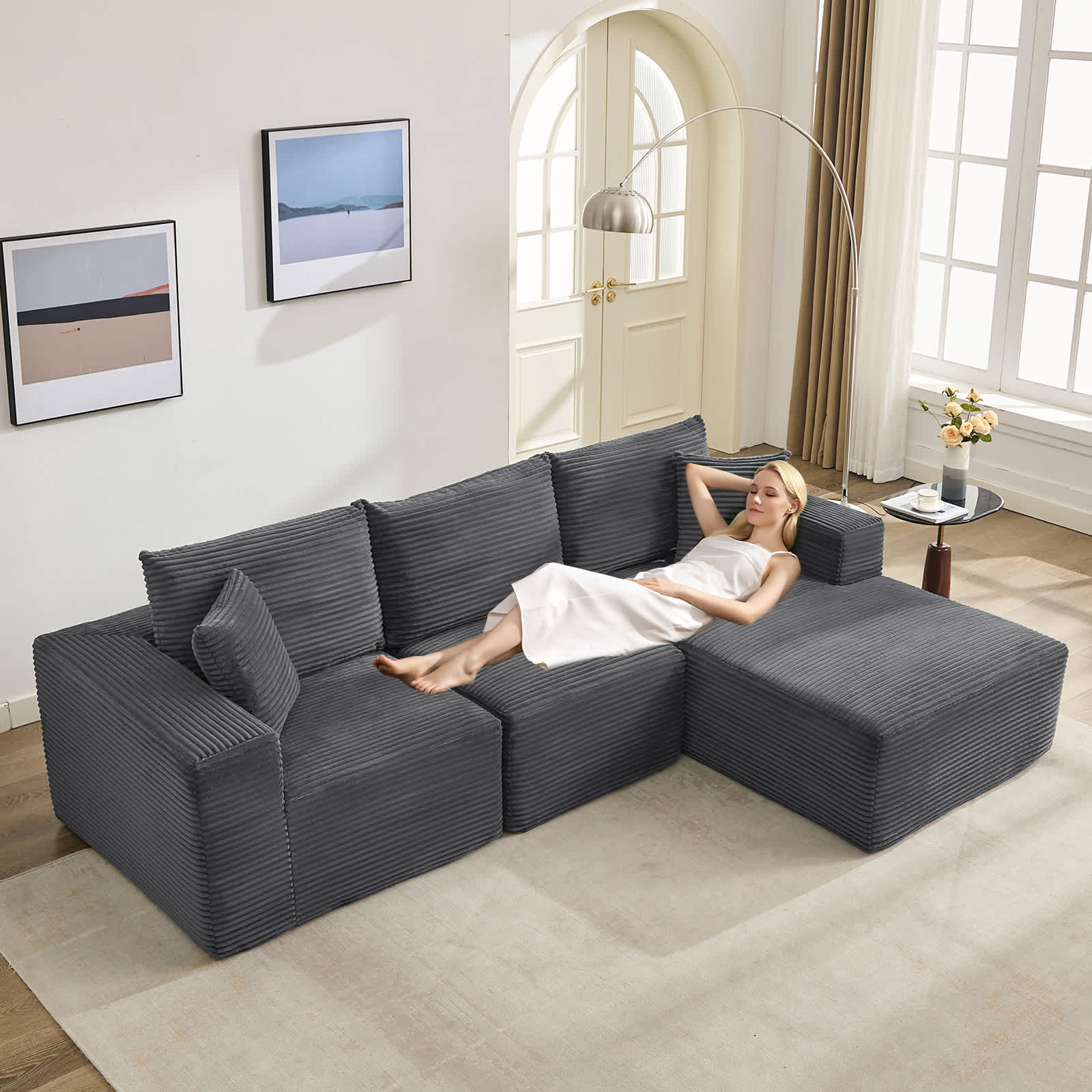 Qeetex SUN-PHK-346RLQFY Sofas-Loveseats - View #4