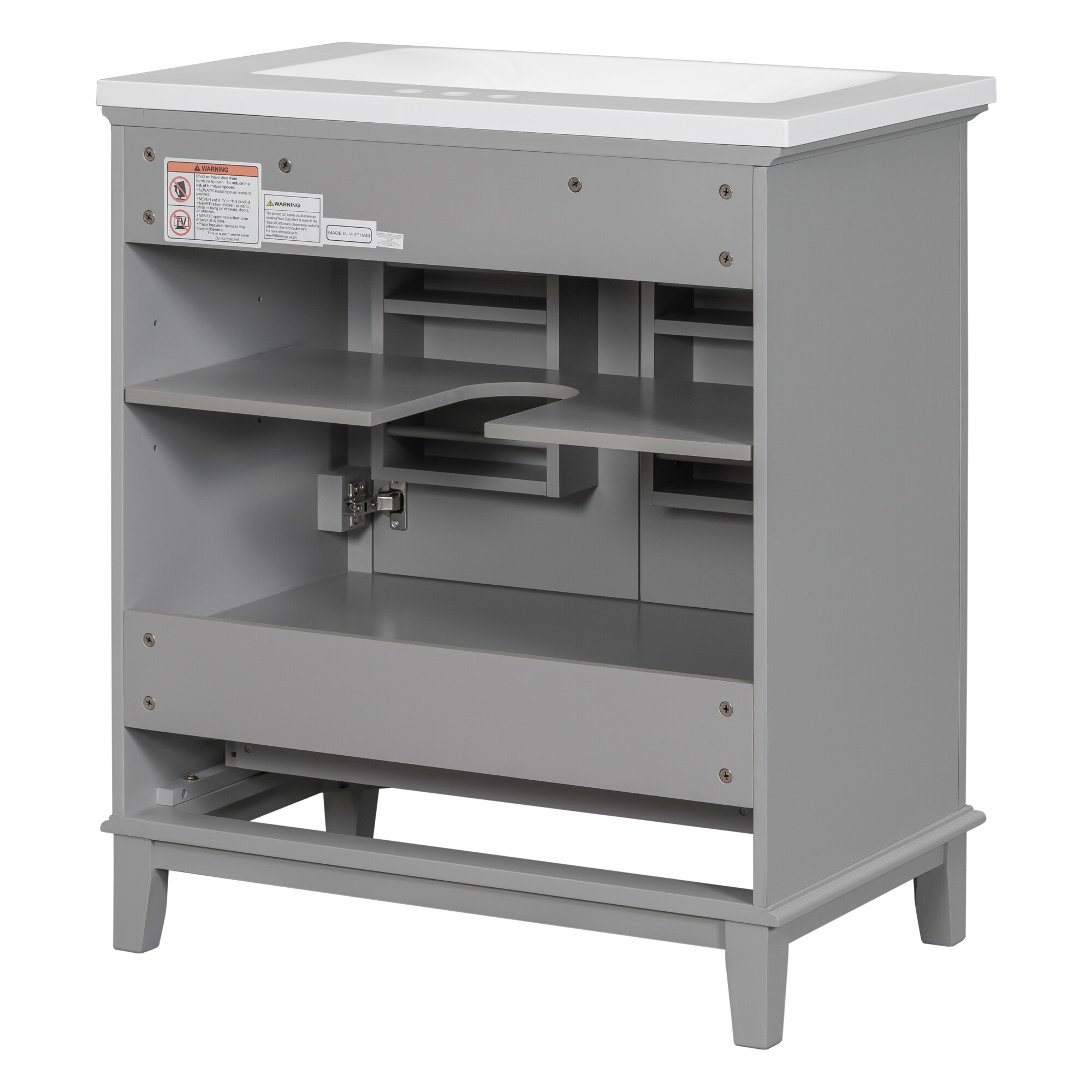 ModernLuxe L3P-N725P221263E Bath-Vanity-Combo - View #15