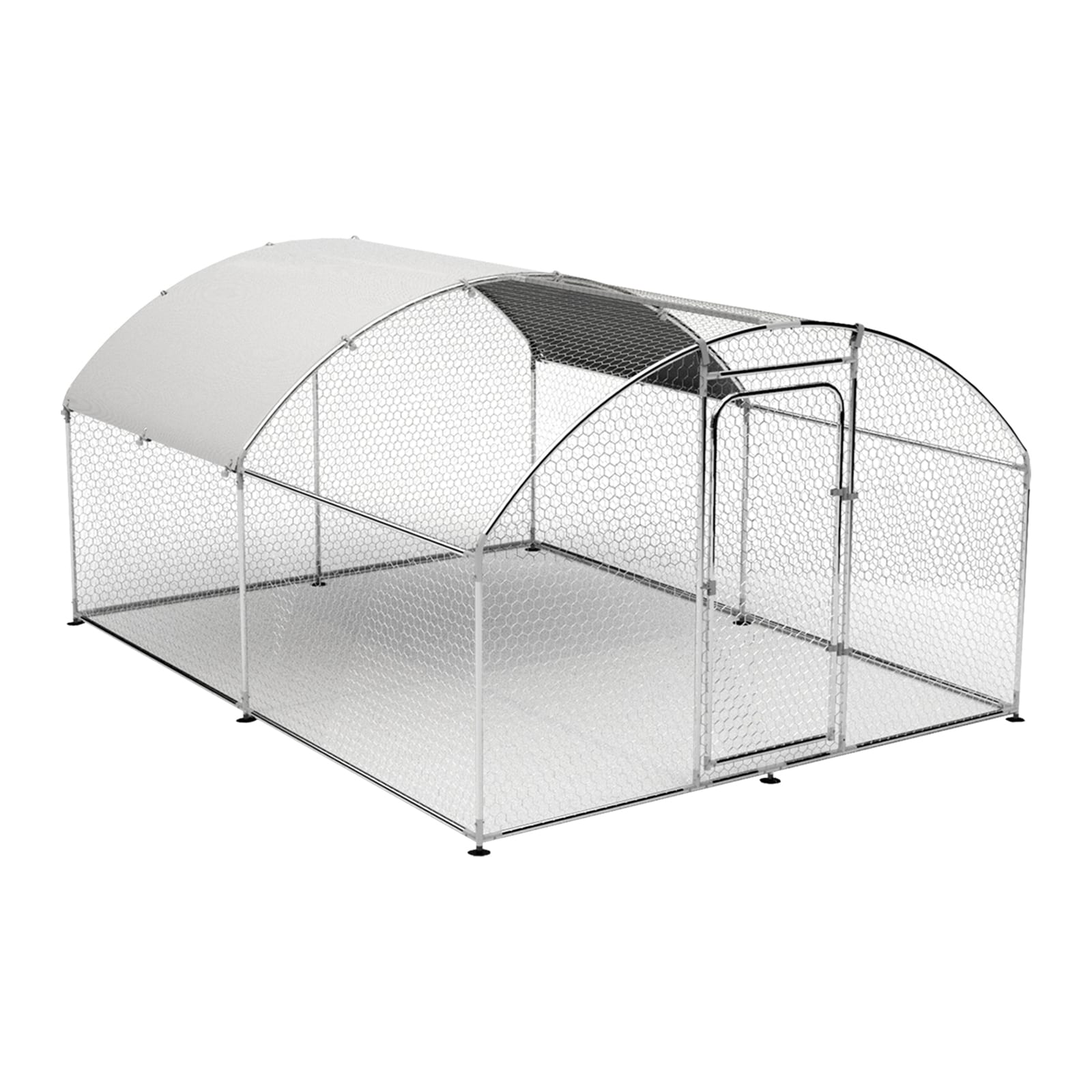 Maocao Hoom JL145406 Silver Metal Chicken coop