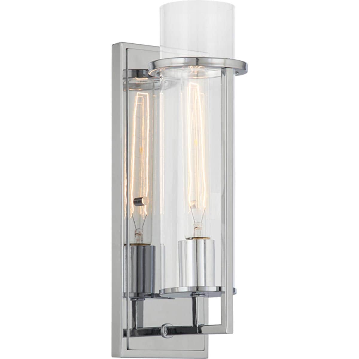 Matteo -  Lighting S03901CH Tubulaire 1 Light 475 inch Chrome Wall Sconce Wall Light