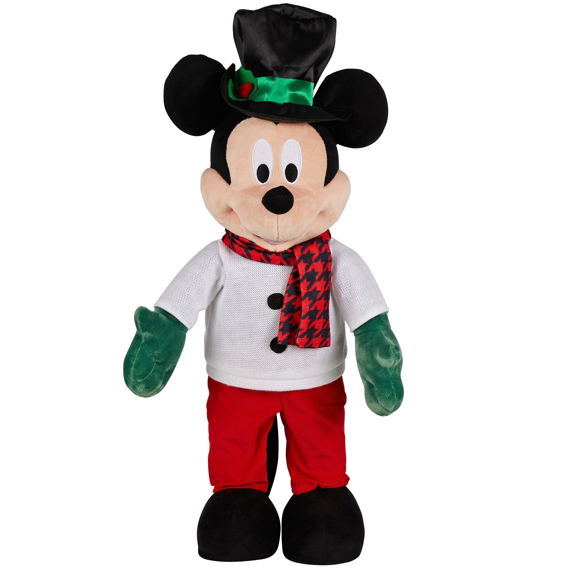 Disney Mickey Mouse Porch Greeter Dressed as a Magician 21 in Tall NWT 