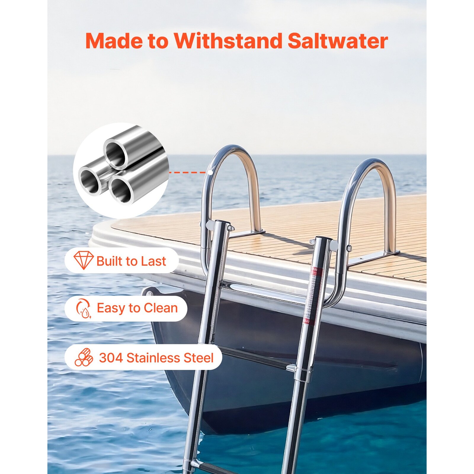 Mecale YAS-W515I2 Boat-Ladders - View #3
