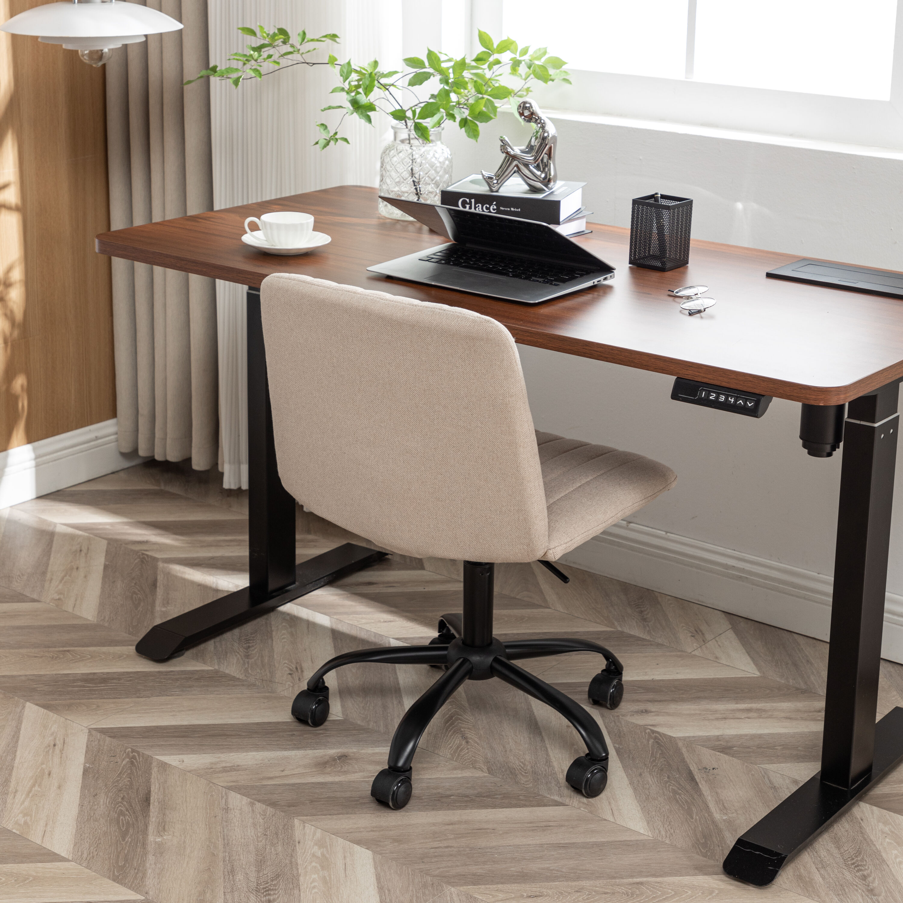 Roundhill Furniture OF1016BG Office-Chairs - View #6