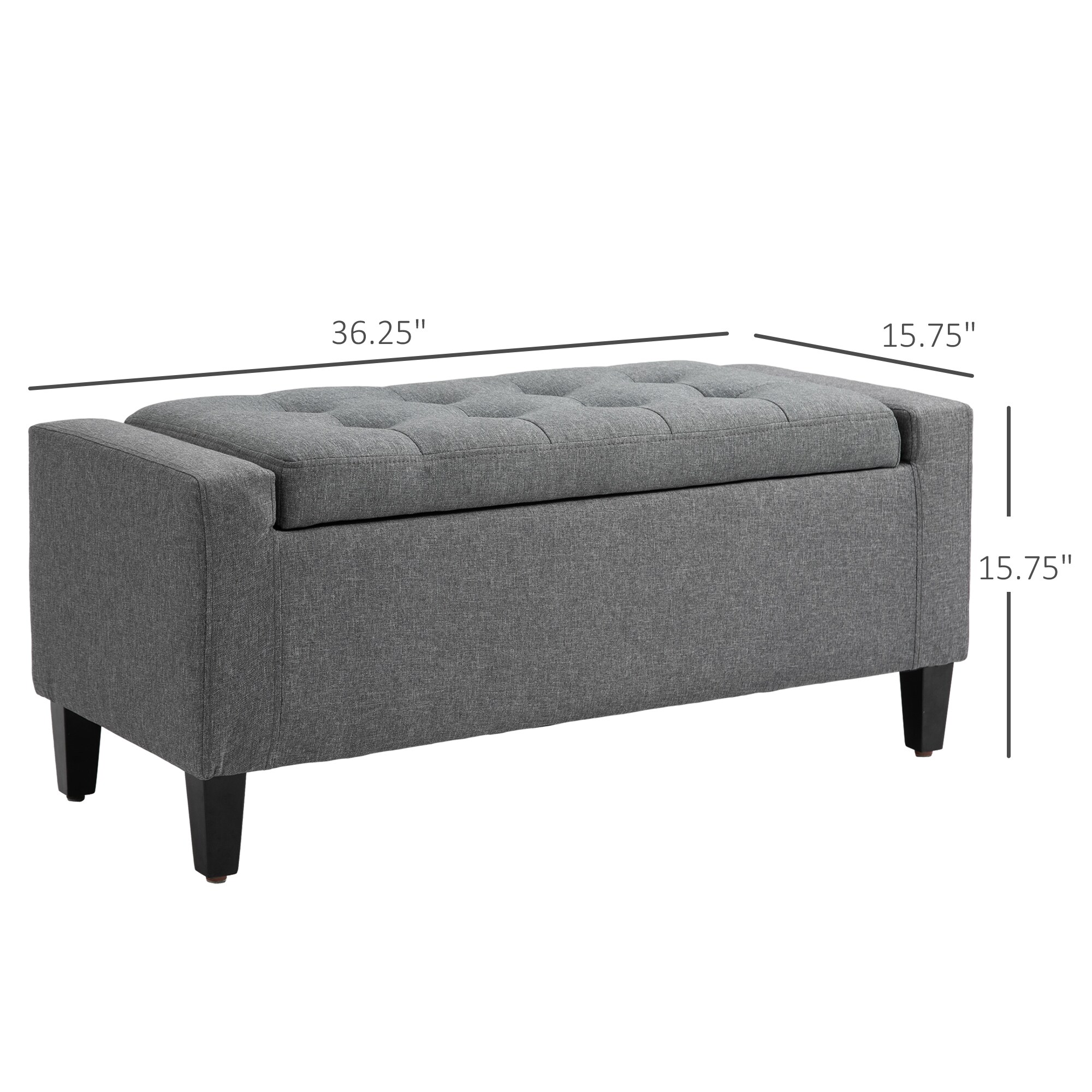 LUXEYARD DS-M-BAC06983 Indoor-Ottomans - View #7