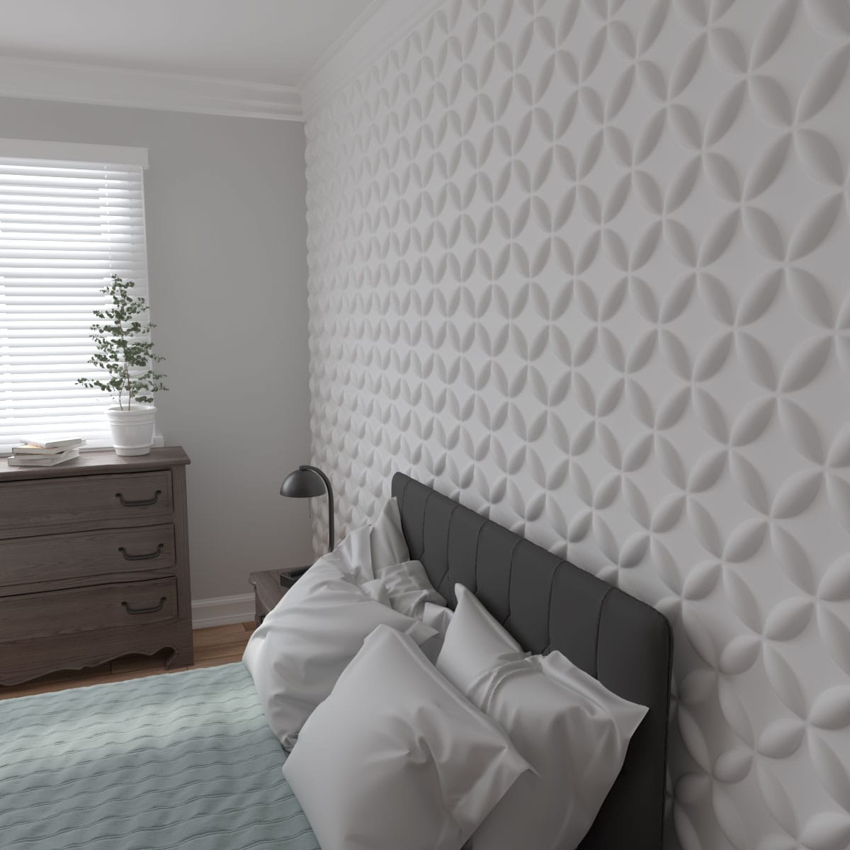Ekena Millwork WP20X20WAWH-CASE-50 Wall-Panels - View #12