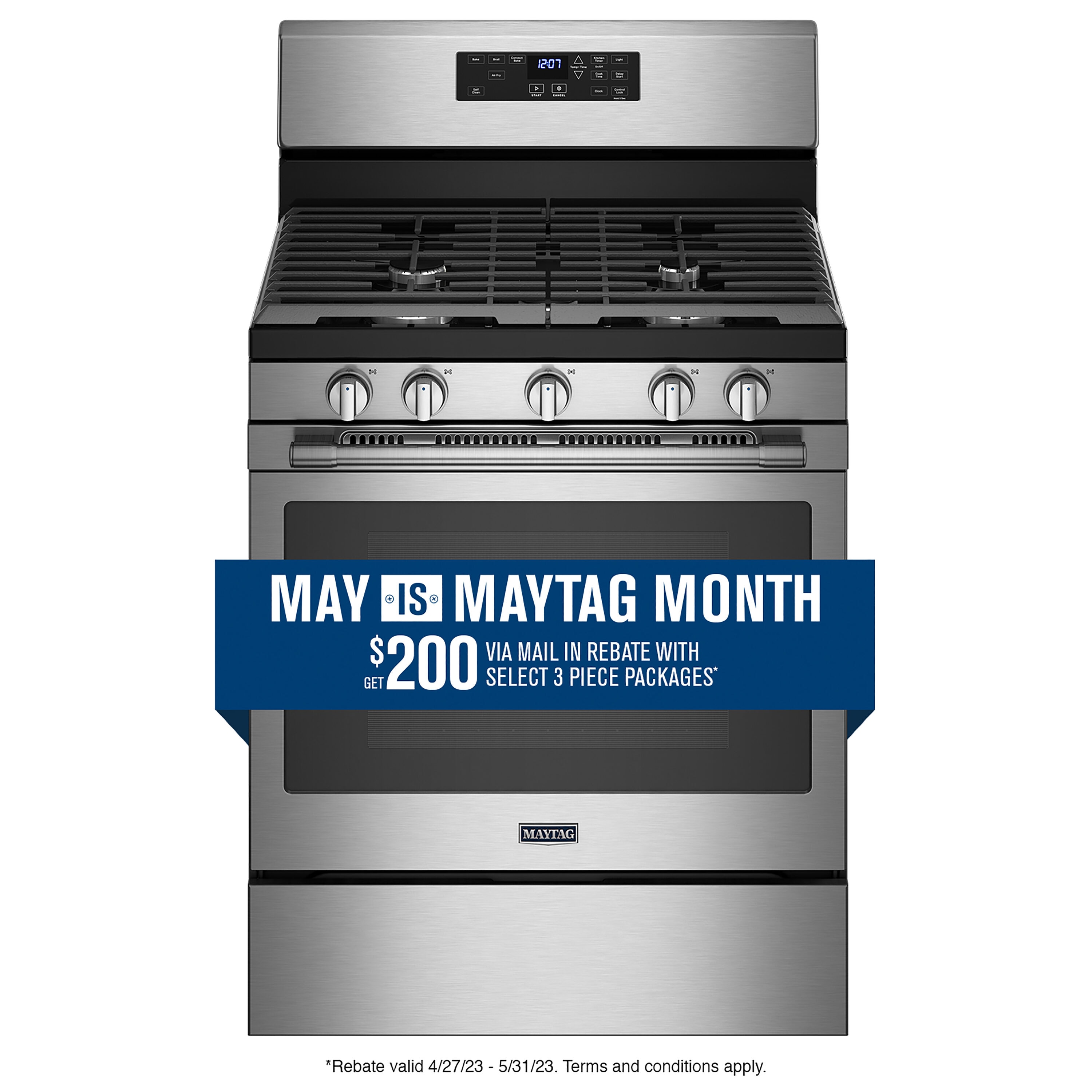 Maytag Air Fry Gas Ranges at